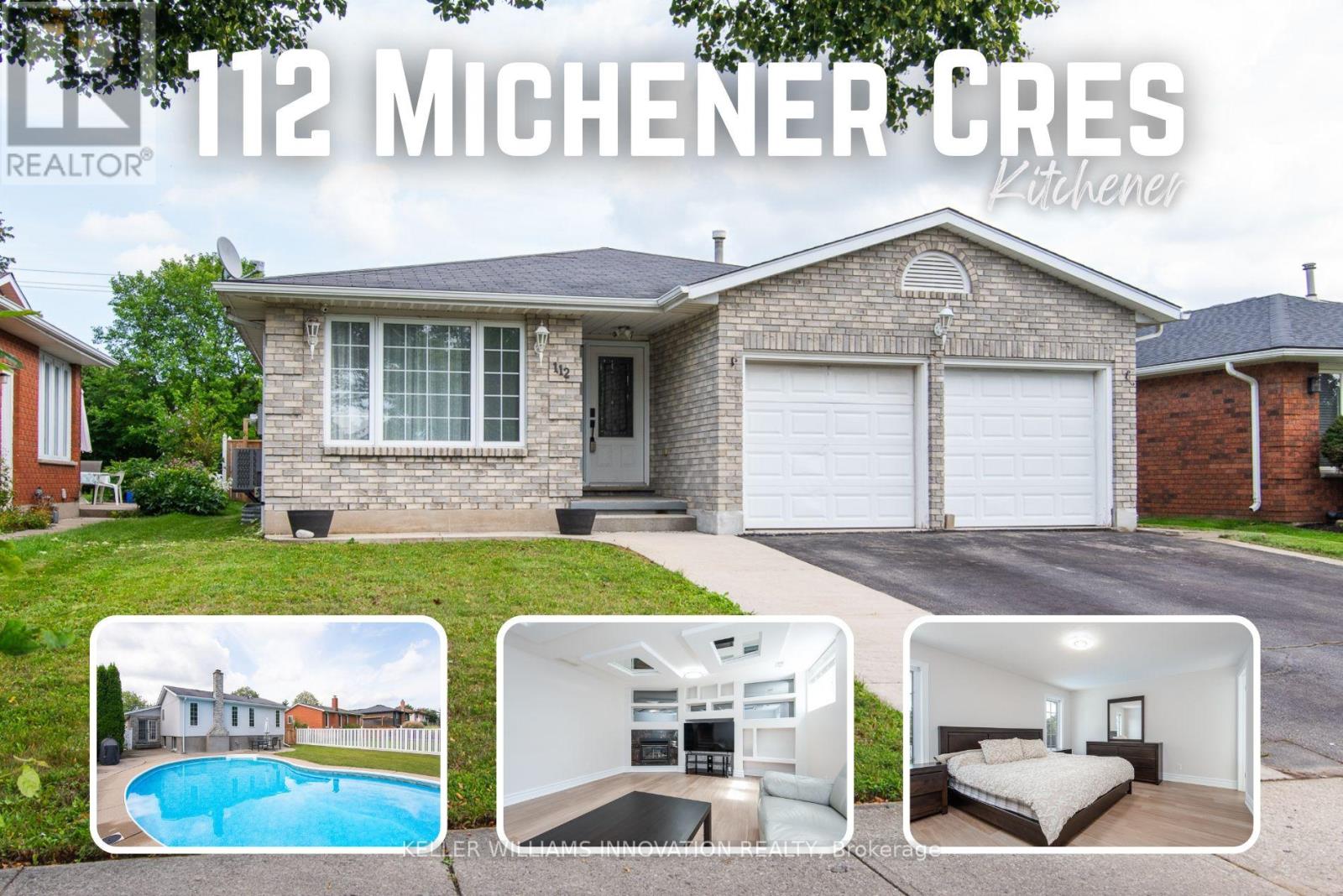 112 MICHENER CRESCENT, Kitchener, Ontario