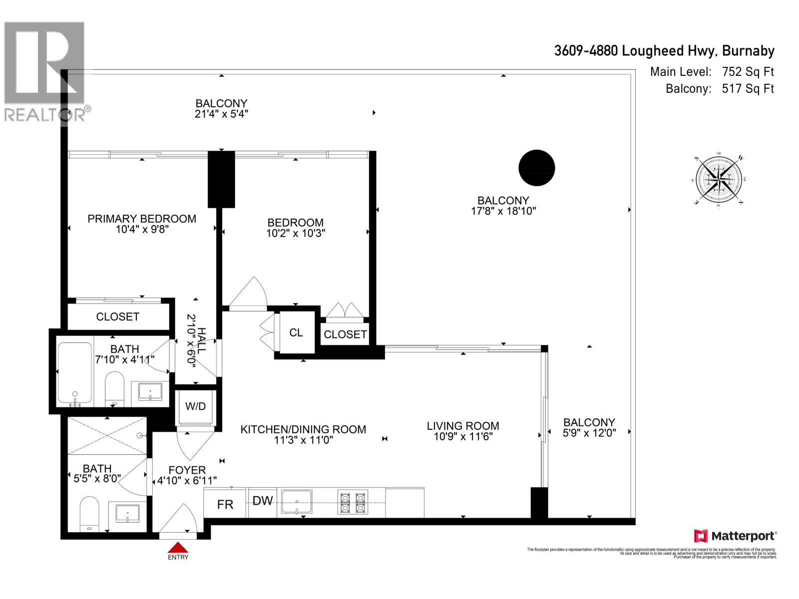 3609 4880 Lougheed Highway, Burnaby, British Columbia  V5C 0N1 - Photo 39 - R3161178
