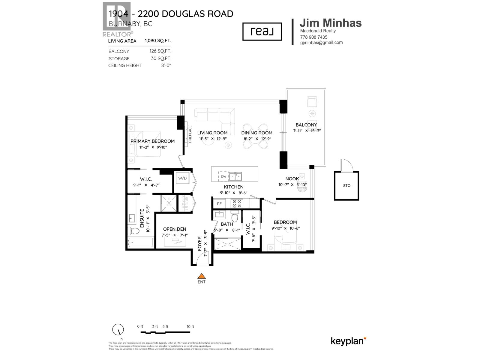 1904 2200 Douglas Road, Burnaby, British Columbia  V5C 0G8 - Photo 23 - R3161726