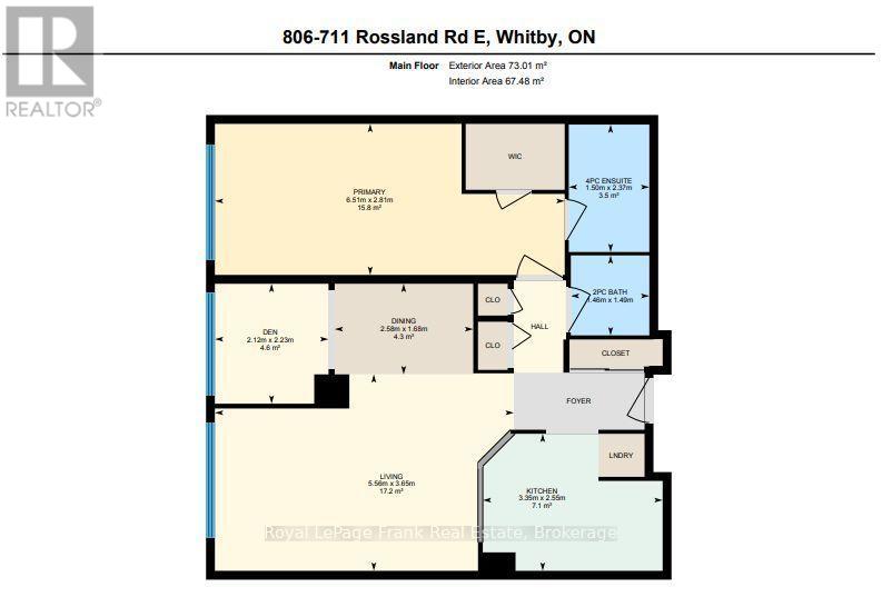 806 - 711 Rossland Road E, Whitby, Ontario  L1N 8Z1 - Photo 41 - E13744860
