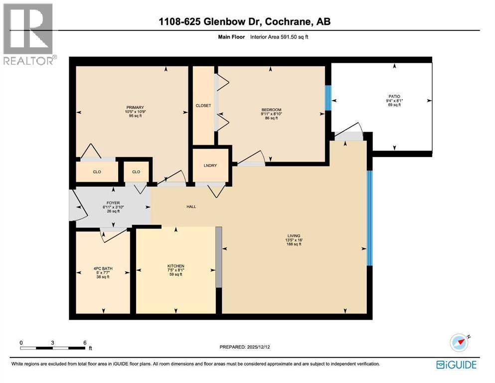 1108, 625 Glenbow Drive, Cochrane, Alberta T4C 0S7 - Photo 2 - A2342978