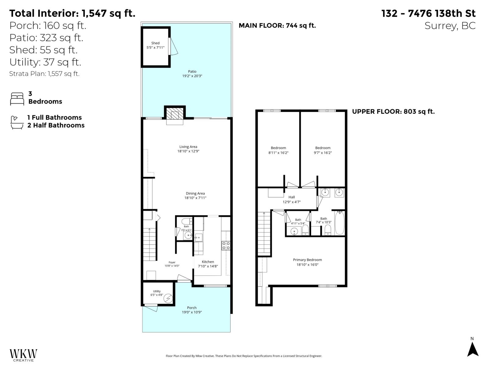 132 7476 138 Street, Surrey, British Columbia  V3W 6G4 - Photo 32 - R3161882