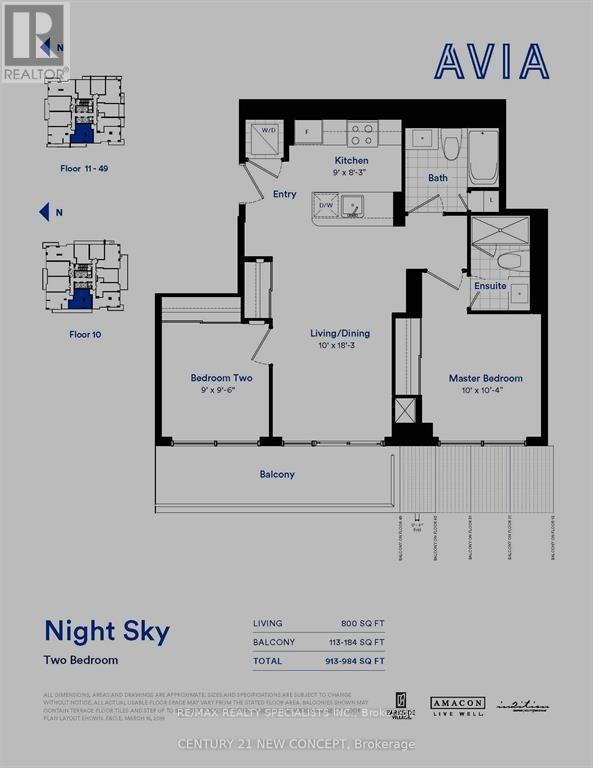 1407 - 430 Square One Drive, Mississauga, Ontario  L5B 0L6 - Photo 19 - W13749760
