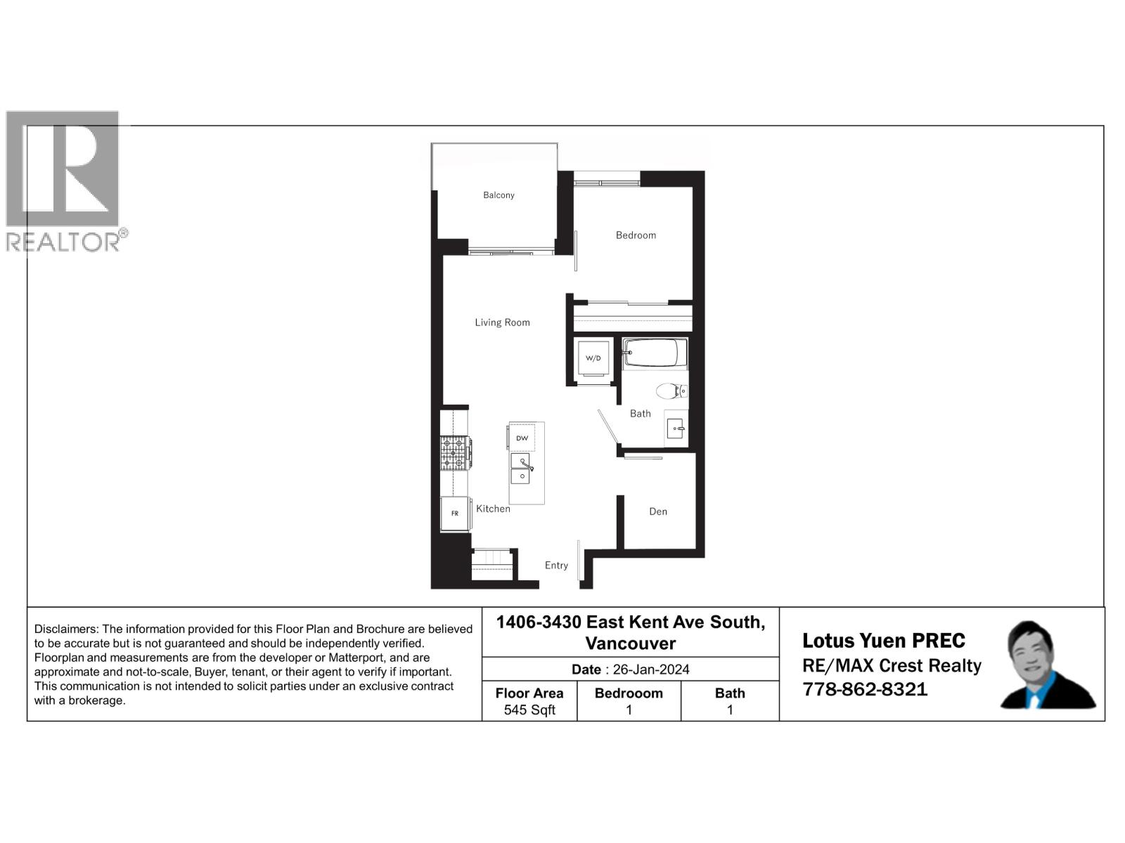 1406 3430 E Kent Avenue South, Vancouver, British Columbia  V5S 0G7 - Photo 29 - R3160091