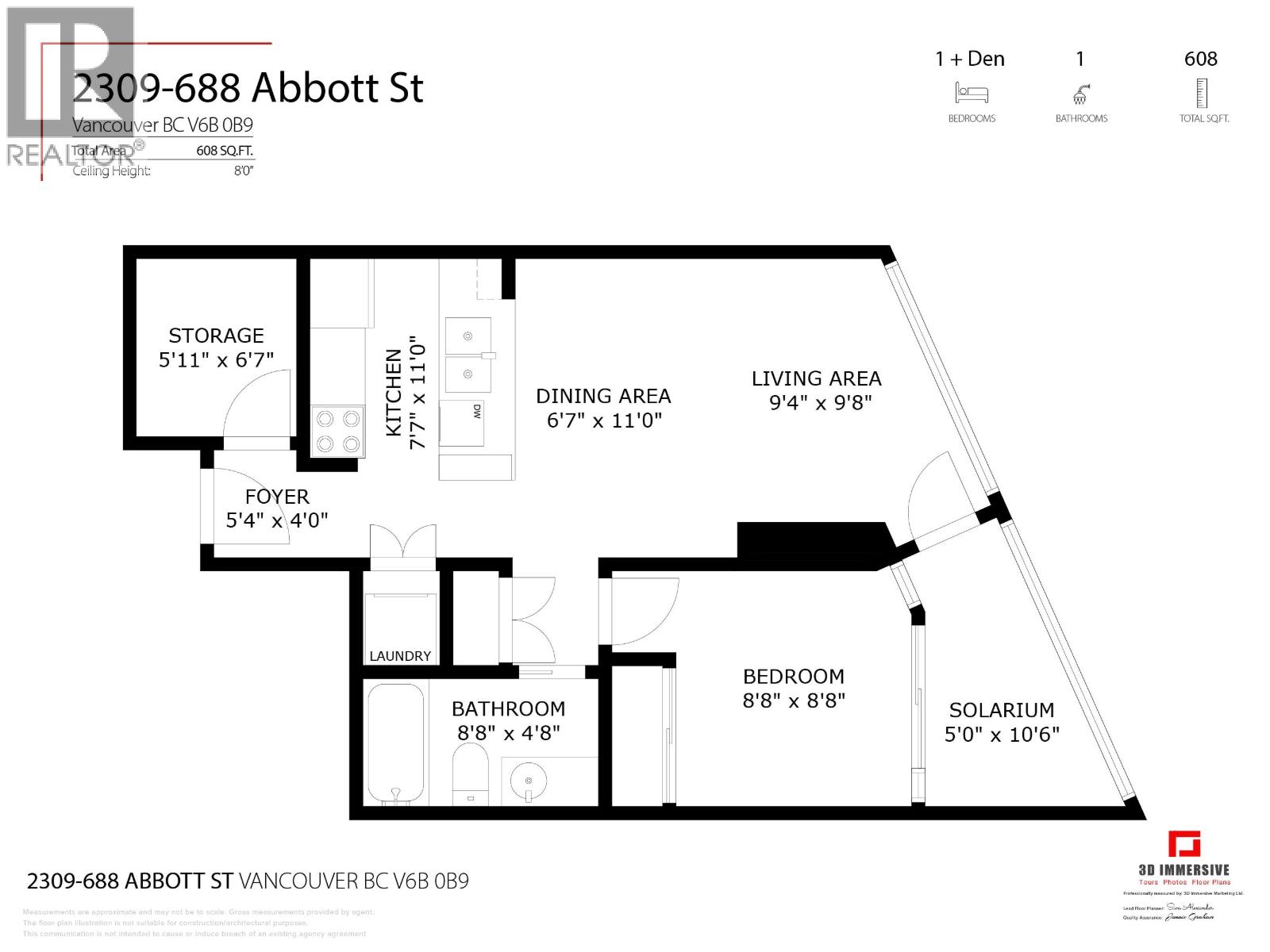 2309 688 Abbott Street, Vancouver, British Columbia  V6B 0B9 - Photo 2 - R3161952
