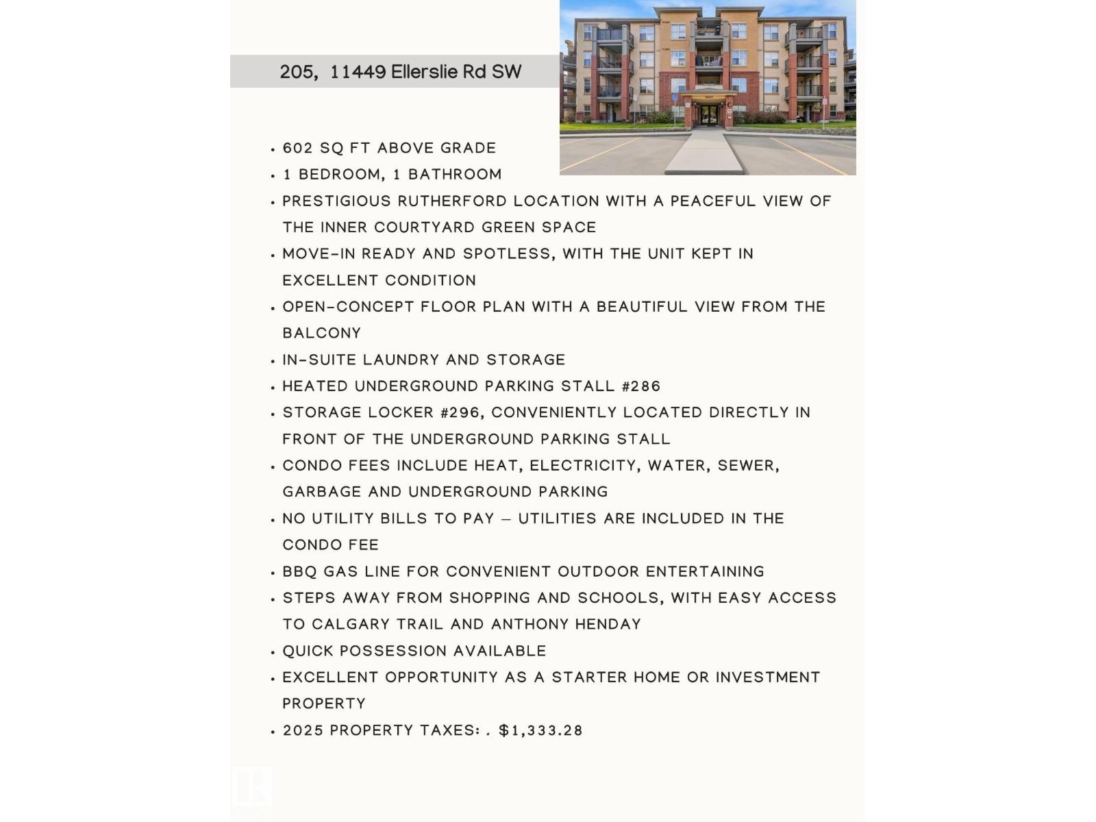 #205 11449 Ellerslie Rd SW, Edmonton, Alberta  T6W 1T2 - Photo 2 - E4507463