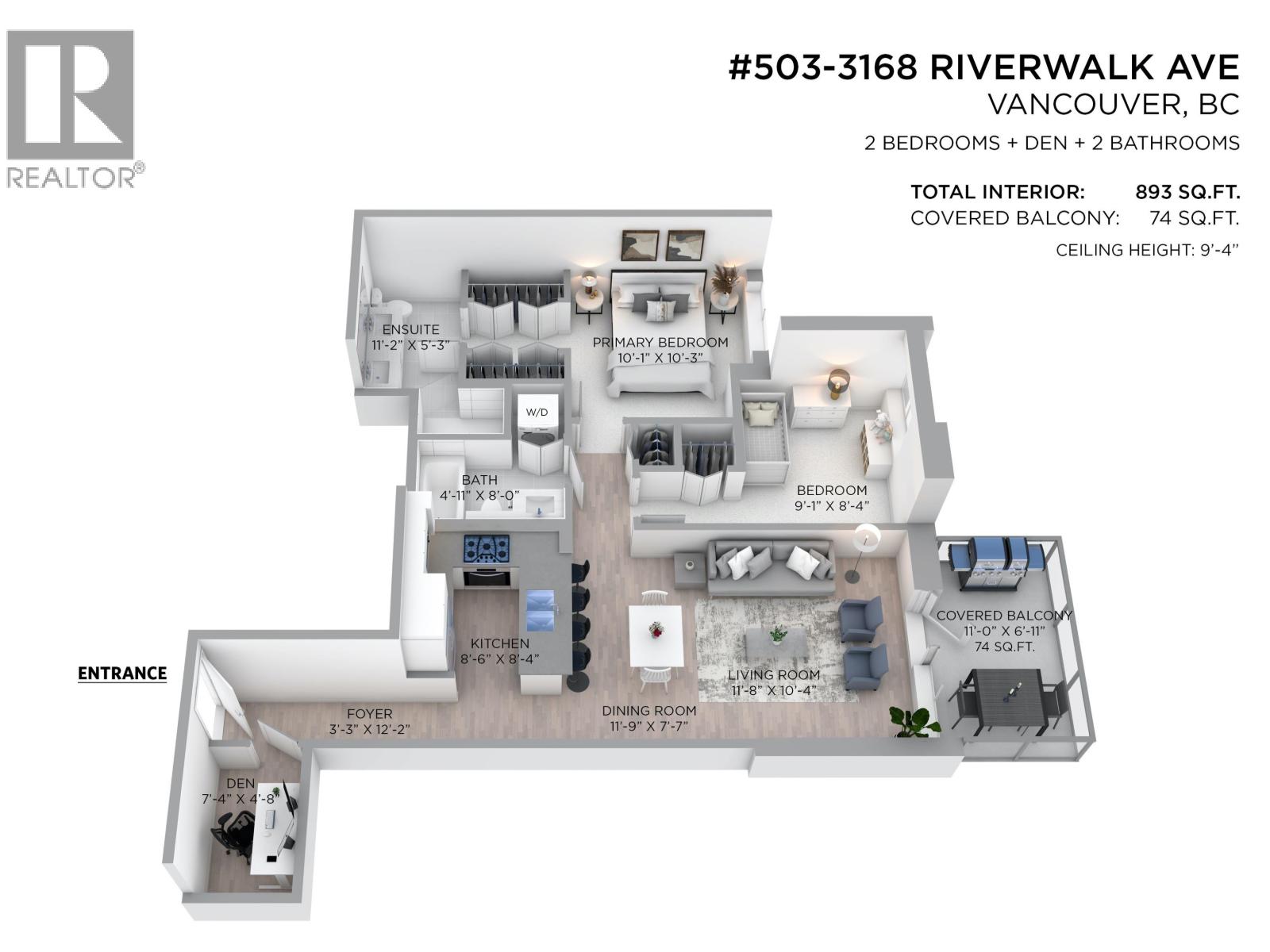503 3168 Riverwalk Avenue, Vancouver, British Columbia  V5S 0B8 - Photo 40 - R3162081