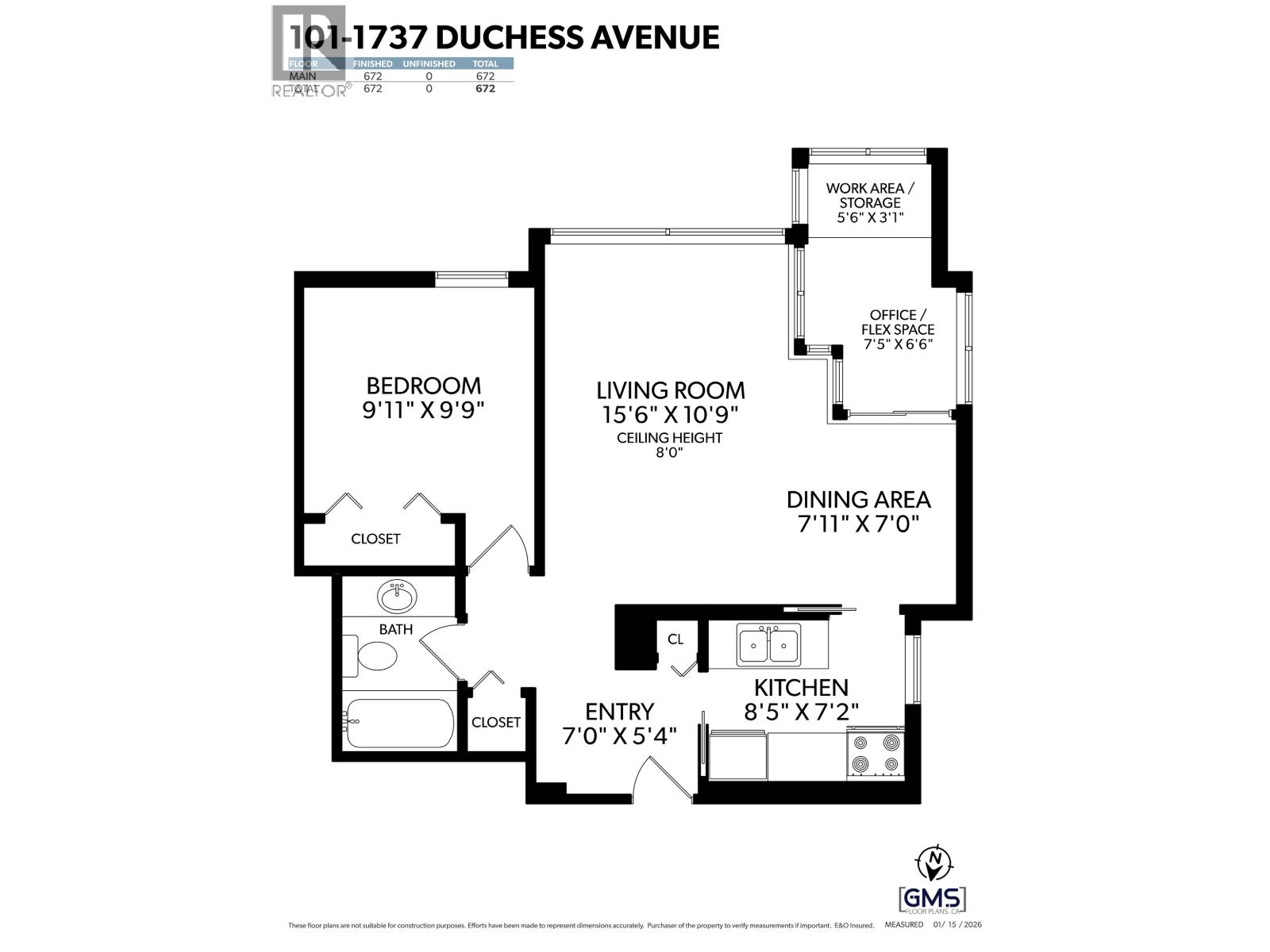 101 1737 Duchess Avenue, West Vancouver, British Columbia  V7V 1P8 - Photo 16 - R3162106