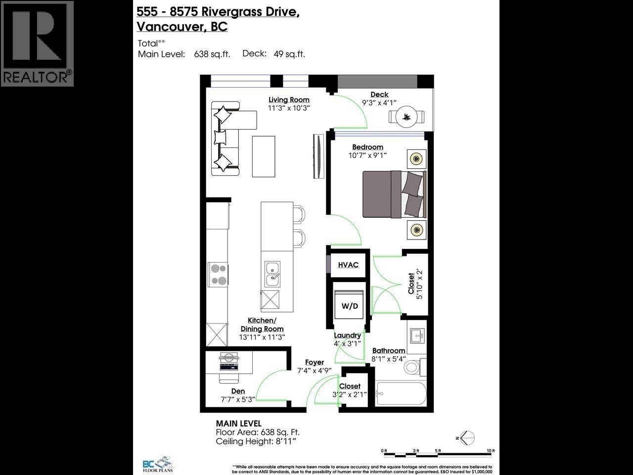555 8575 Rivergrass Drive, Vancouver, British Columbia  V5S 0J7 - Photo 21 - R3162125
