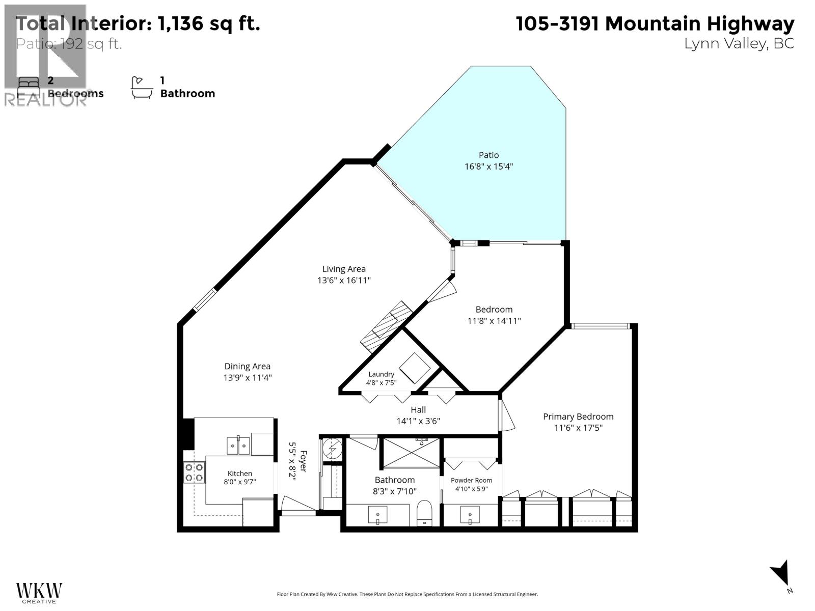 105 3191 Mountain Highway, North Vancouver, British Columbia  V7K 2H4 - Photo 33 - R3162206