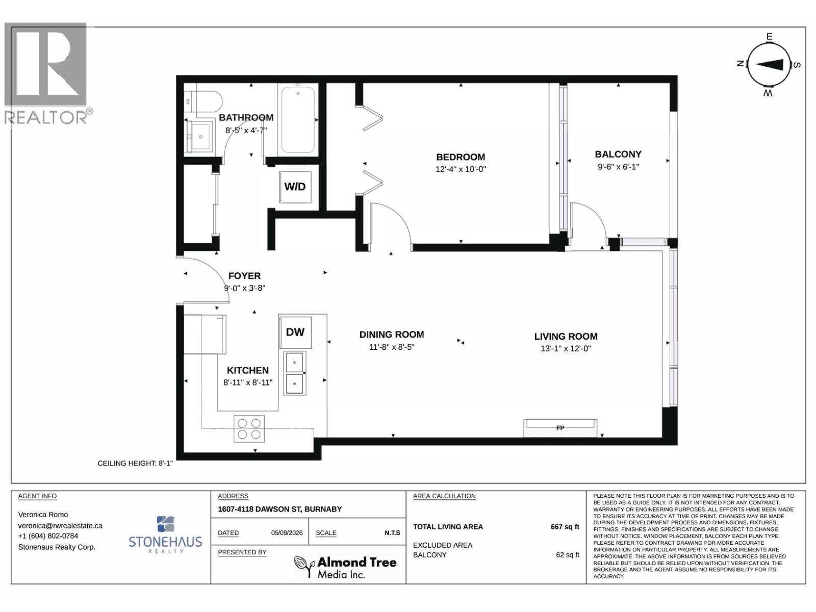 1607 4118 Dawson Street, Burnaby, British Columbia  V5Y 0L7 - Photo 21 - R3162214