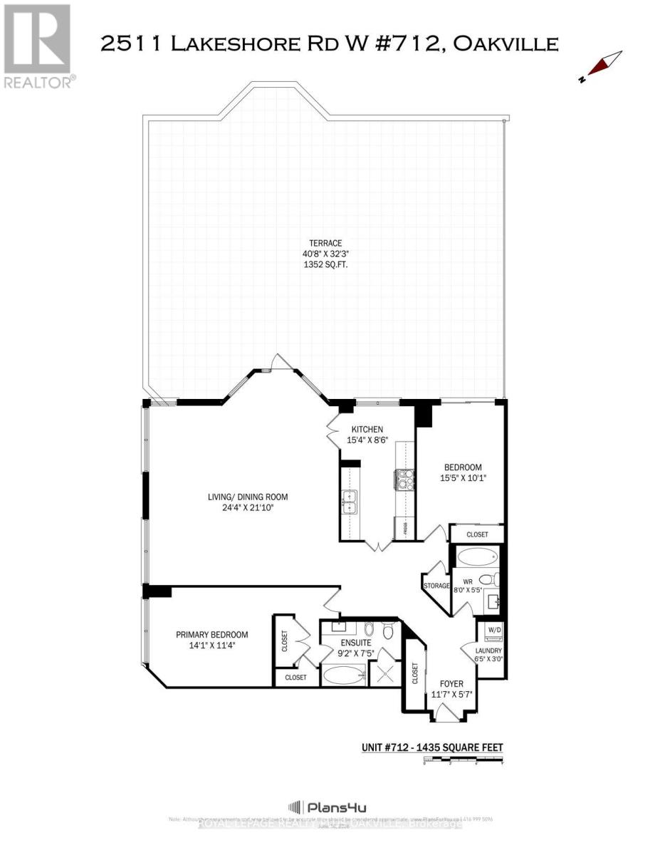 712 - 2511 Lakeshore Road W, Oakville, Ontario  L6L 6L9 - Photo 36 - W13755296