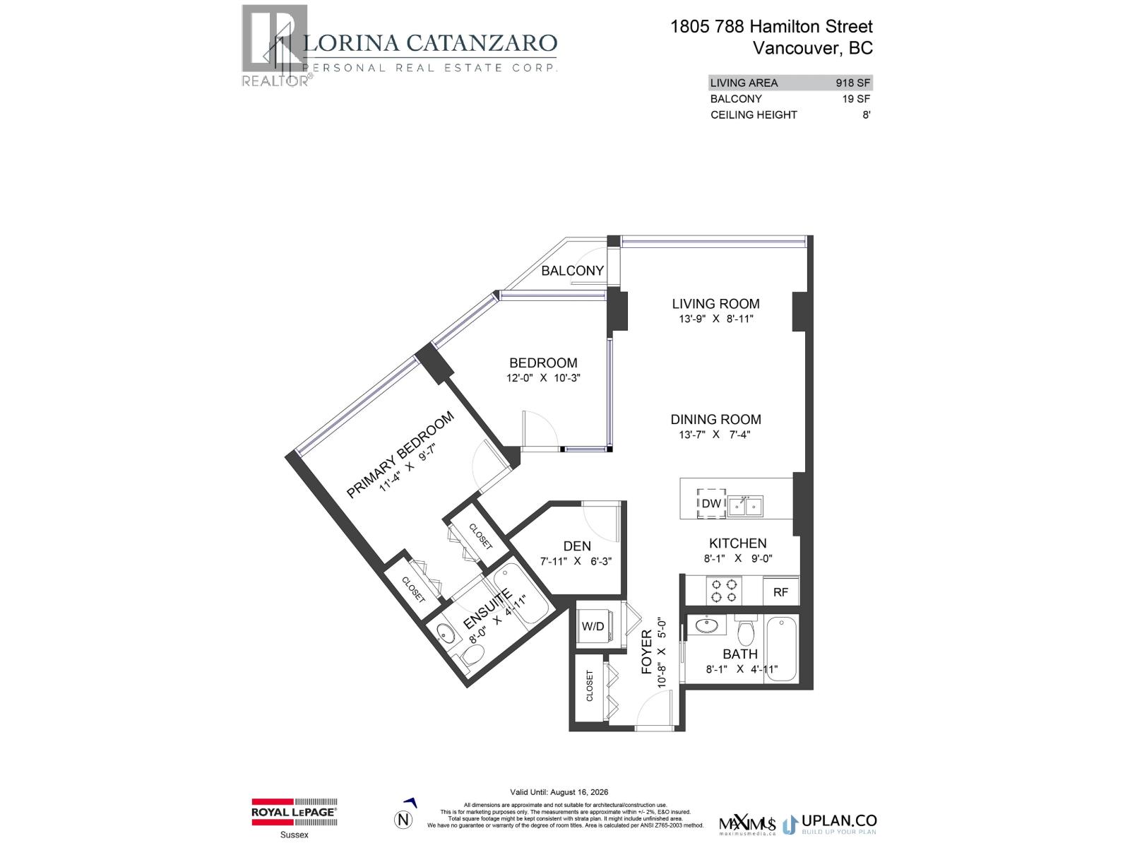 1805 788 Hamilton Street, Vancouver, British Columbia  V6B 0E9 - Photo 23 - R3162245
