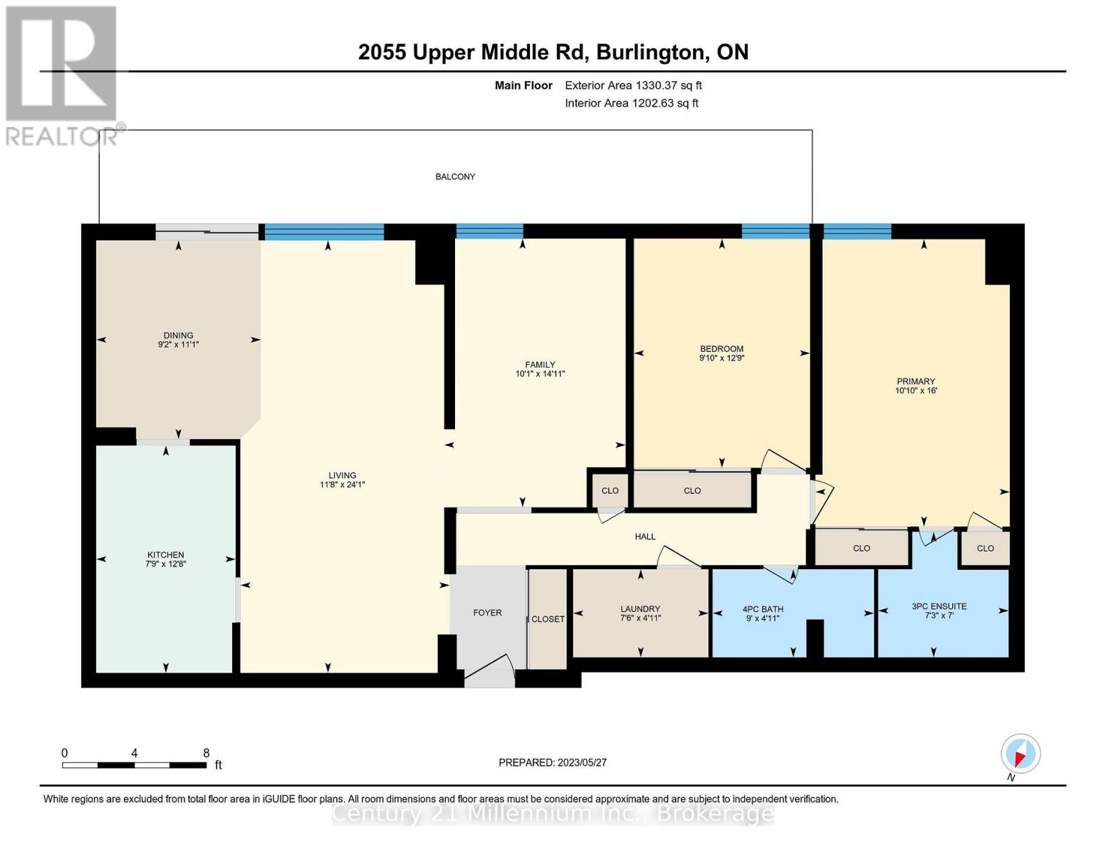 1605 - 2055 Upper Middle Road, Burlington (Brant Hills), Ontario  L7P 3P4 - Photo 42 - W13755656