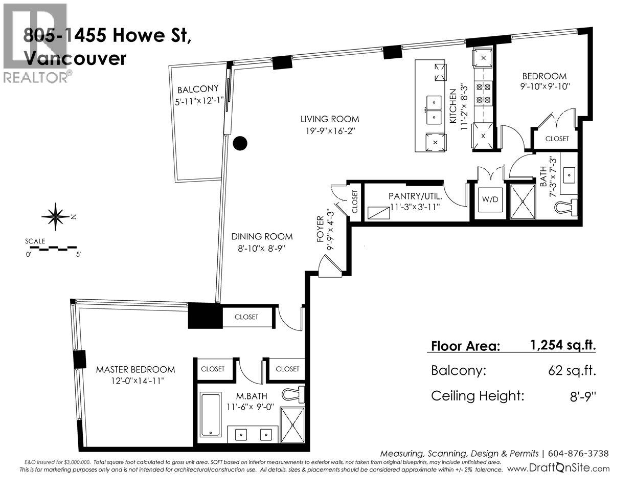 805 1455 Howe Street, Vancouver, British Columbia  V6Z 1C2 - Photo 40 - R3162339