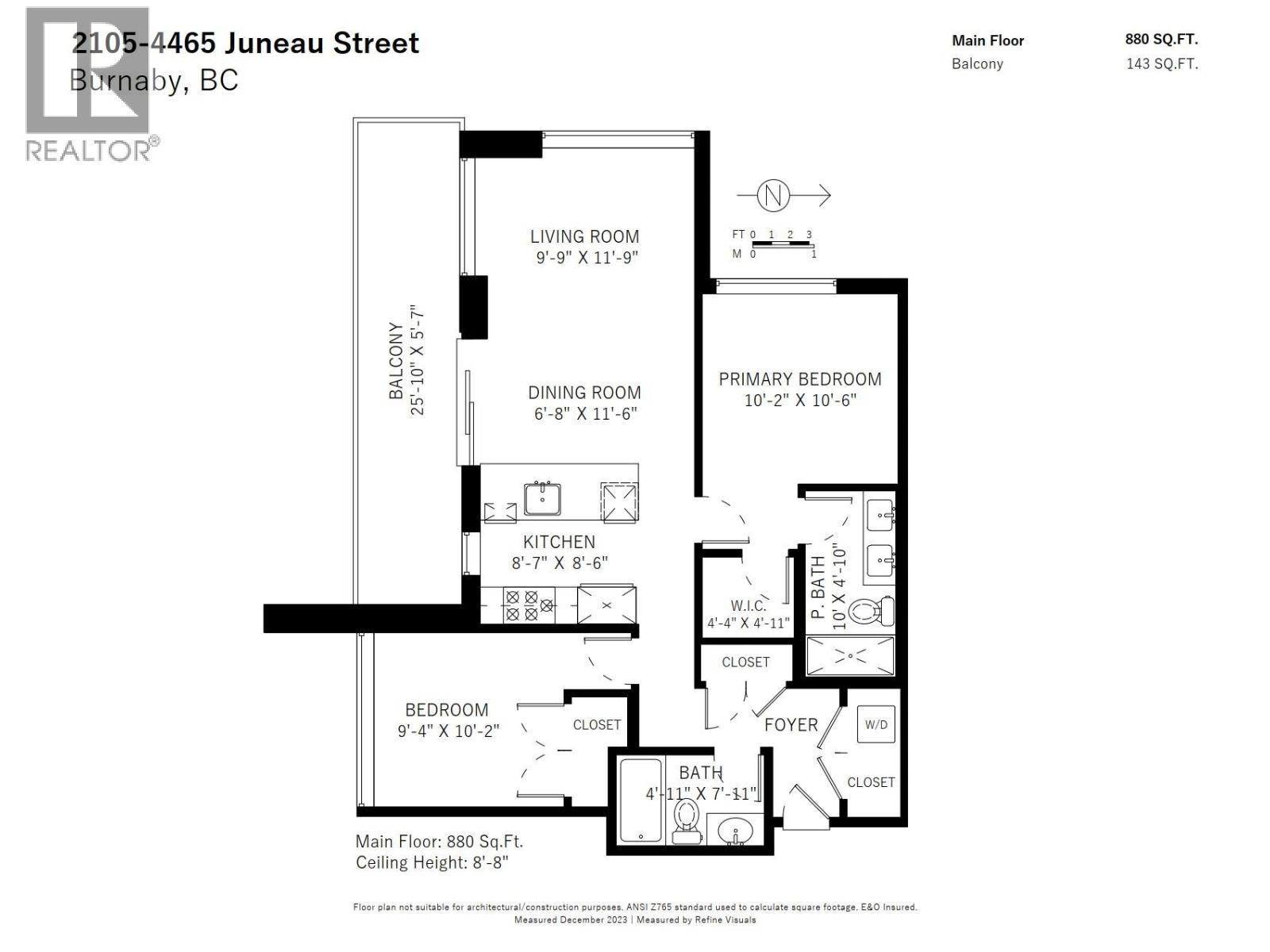 2105 4465 Juneau Street, Burnaby, British Columbia  V5C 0L8 - Photo 3 - R3162465