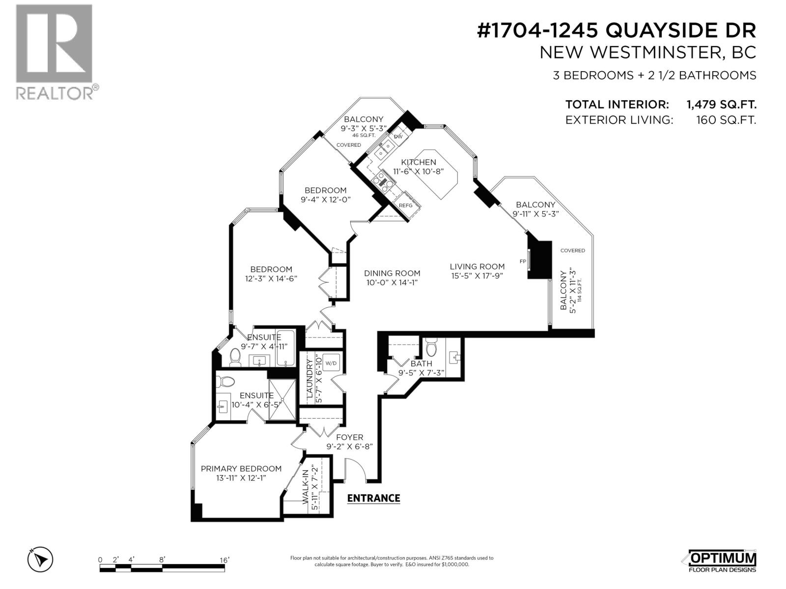 1704 1245 Quayside Drive, New Westminster, British Columbia  V3M 6J6 - Photo 36 - R3162486