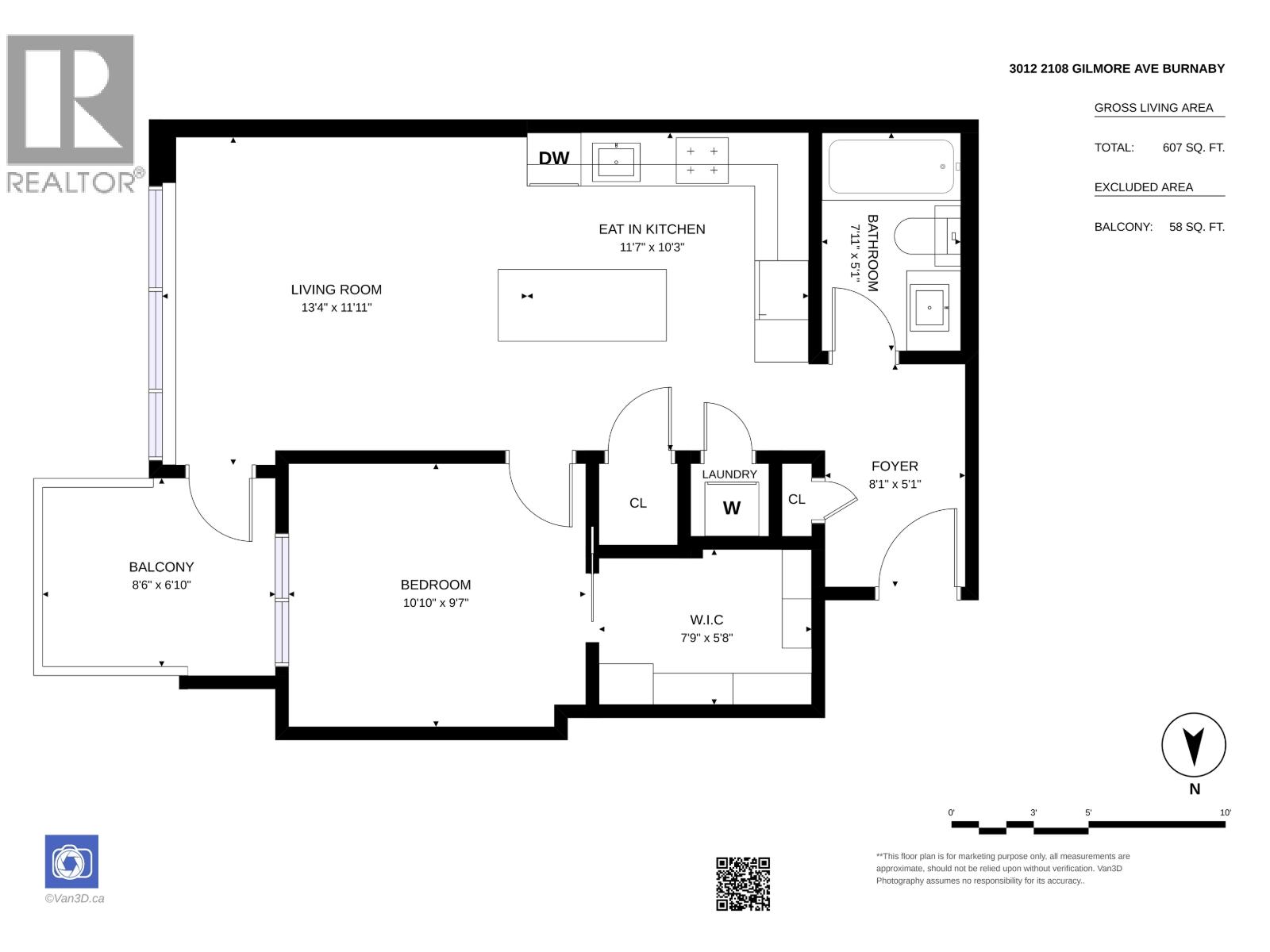 3012 2108 Gilmore Avenue, Burnaby, British Columbia  V5C 0N8 - Photo 15 - R3162284