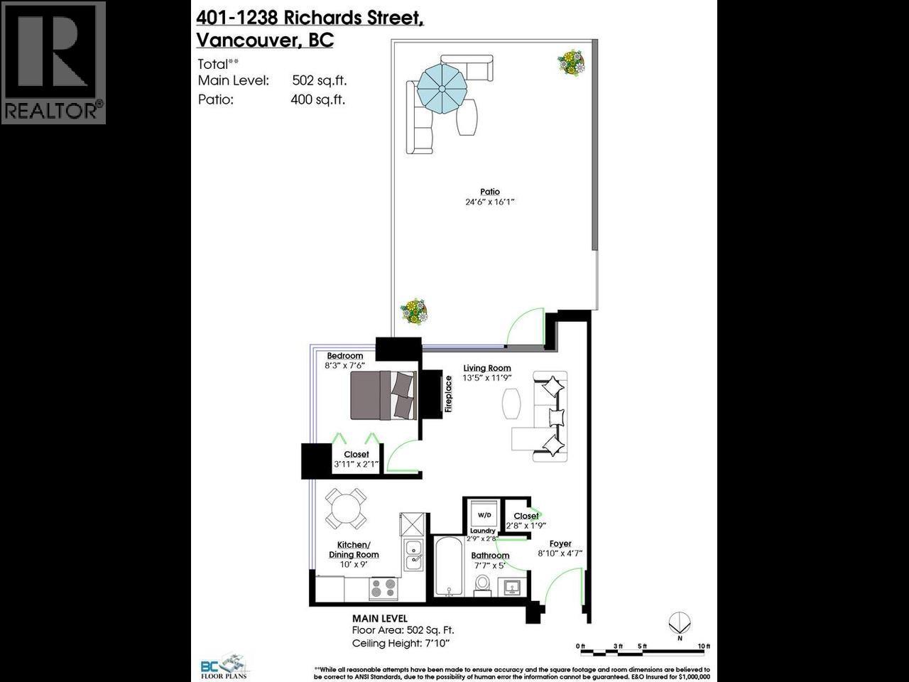 401 1238 Richards Street, Vancouver, British Columbia  V6B 6M6 - Photo 40 - R3162538