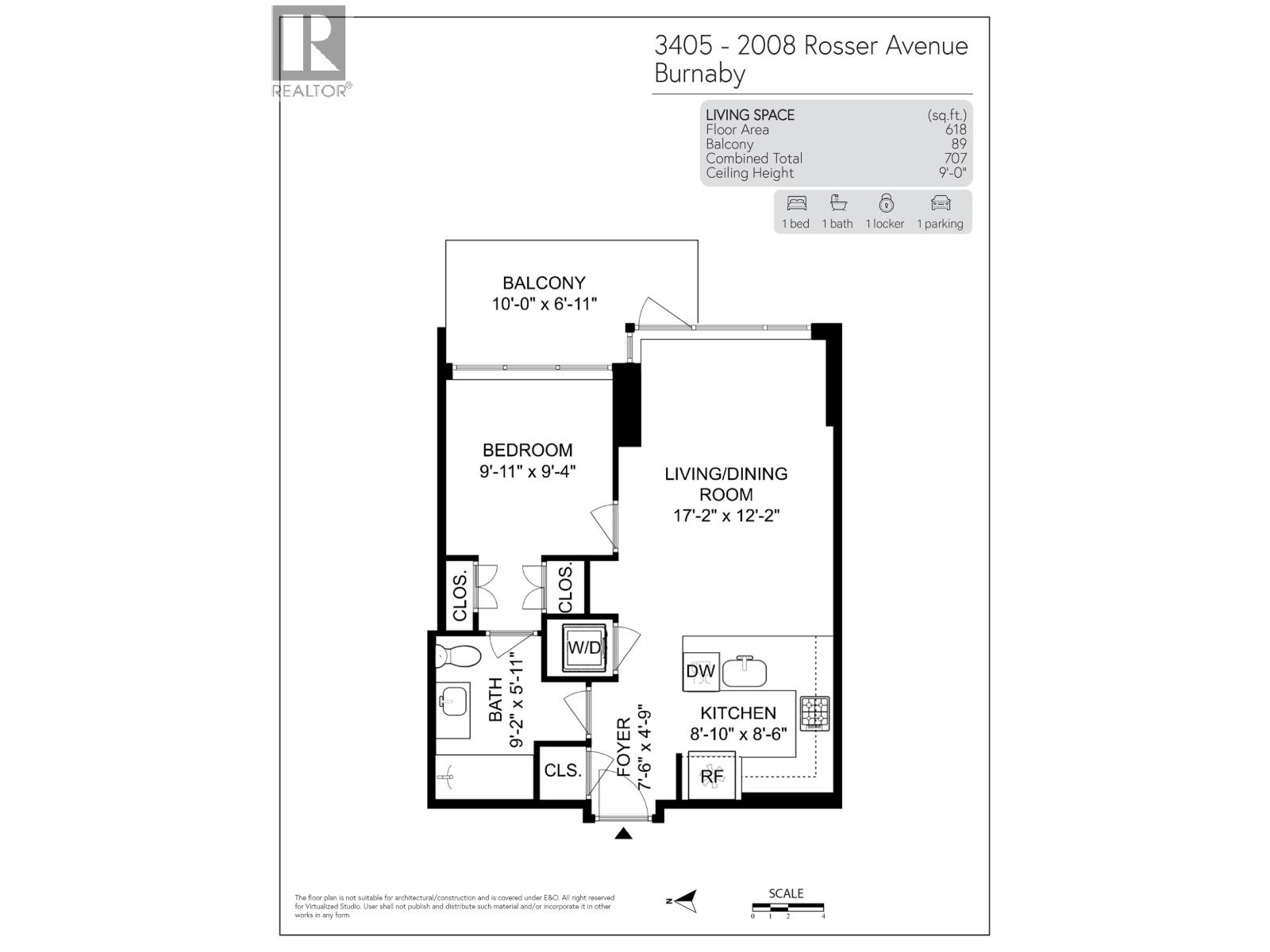 3405 2008 Rosser Avenue, Burnaby, British Columbia  V5C 0H8 - Photo 23 - R3162601