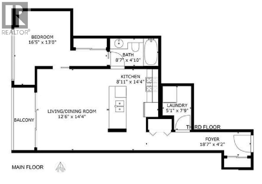 1102 5811 No. 3 Road, Richmond, British Columbia  V6X 4L7 - Photo 12 - R3162605
