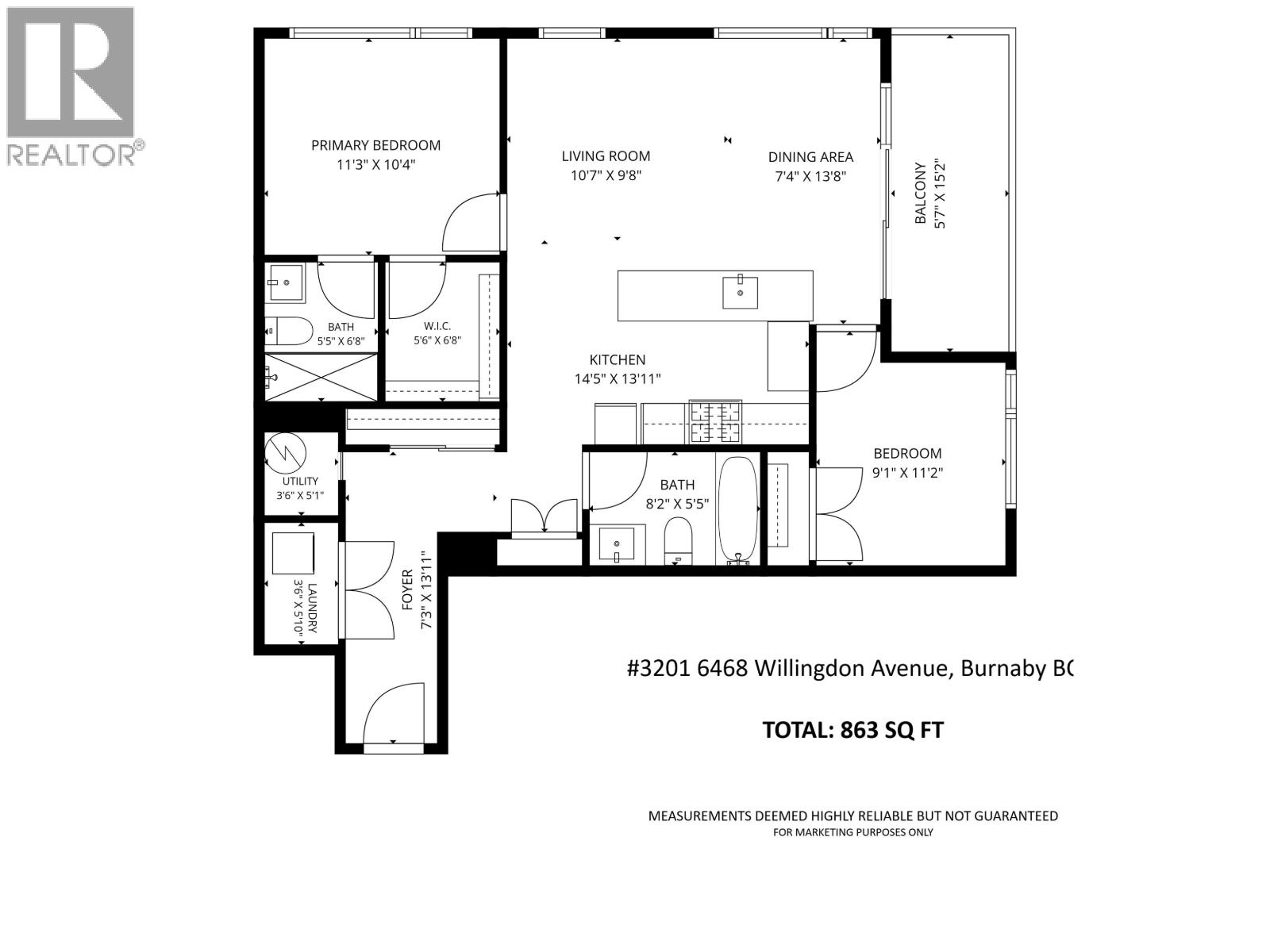 3201 6468 Willingdon Avenue, Burnaby, British Columbia  V5H 0L3 - Photo 24 - R3162625