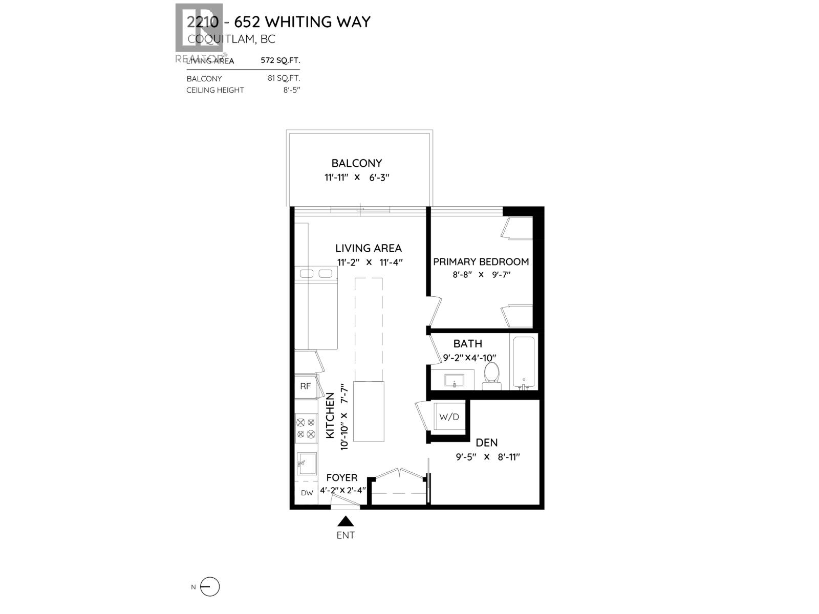 2210 652 Whiting Way, Coquitlam, British Columbia  V3J 0K3 - Photo 21 - R3162794