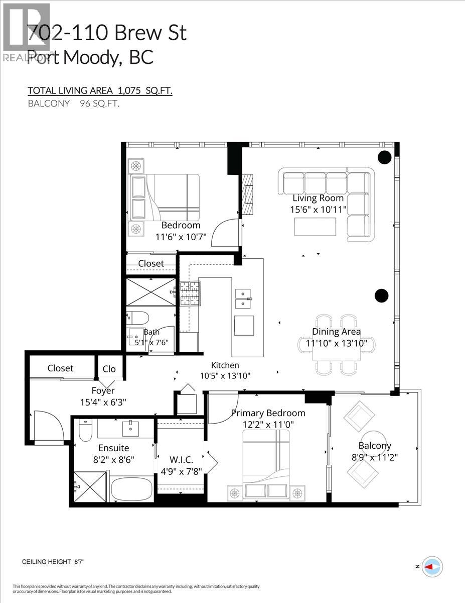 702 110 Brew Street, Port Moody, British Columbia  V3H 0E4 - Photo 18 - R3128379