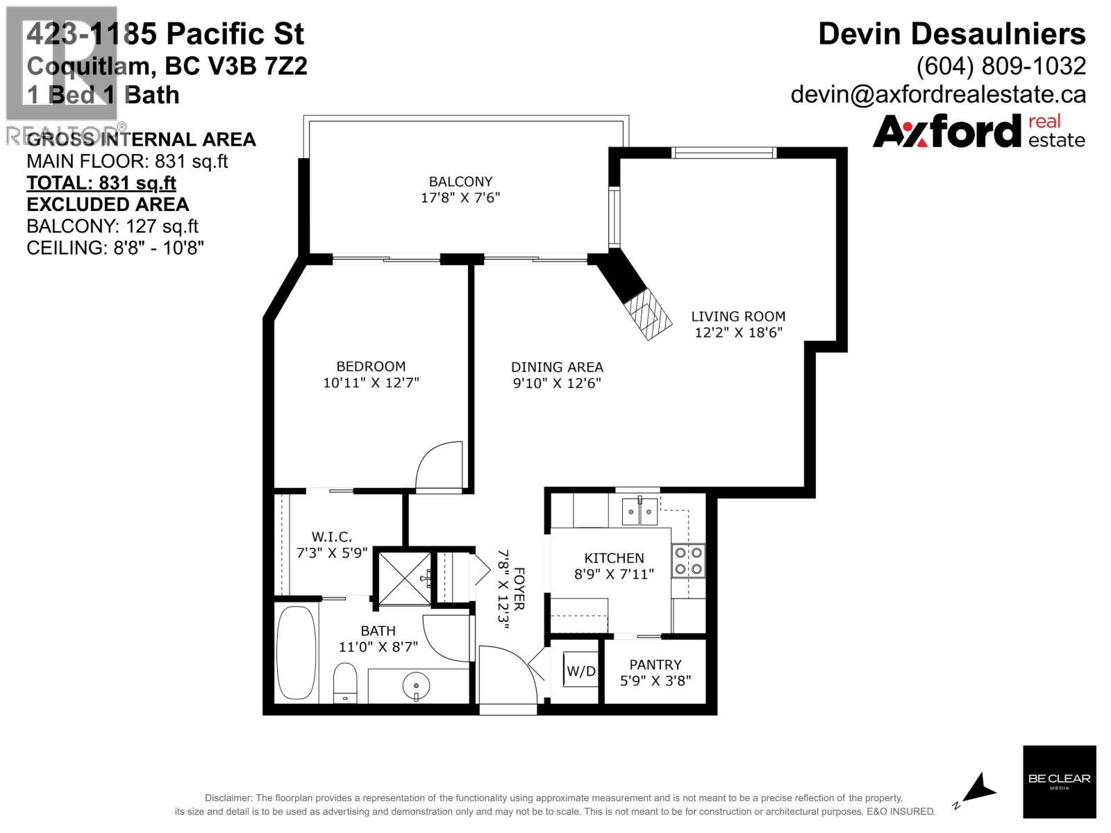 423 1185 Pacific Street, Coquitlam, British Columbia  V3B 7Z2 - Photo 25 - R3162884