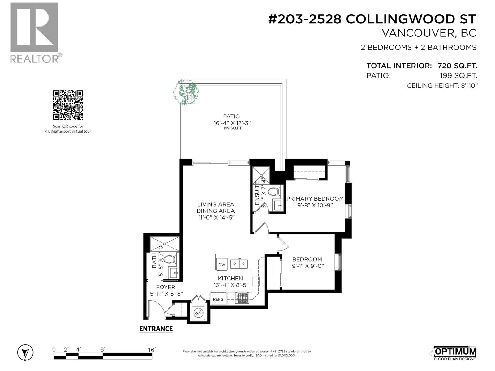 203 2528 Collingwood Street, Vancouver, British Columbia  V6R 0C1 - Photo 25 - R3161980