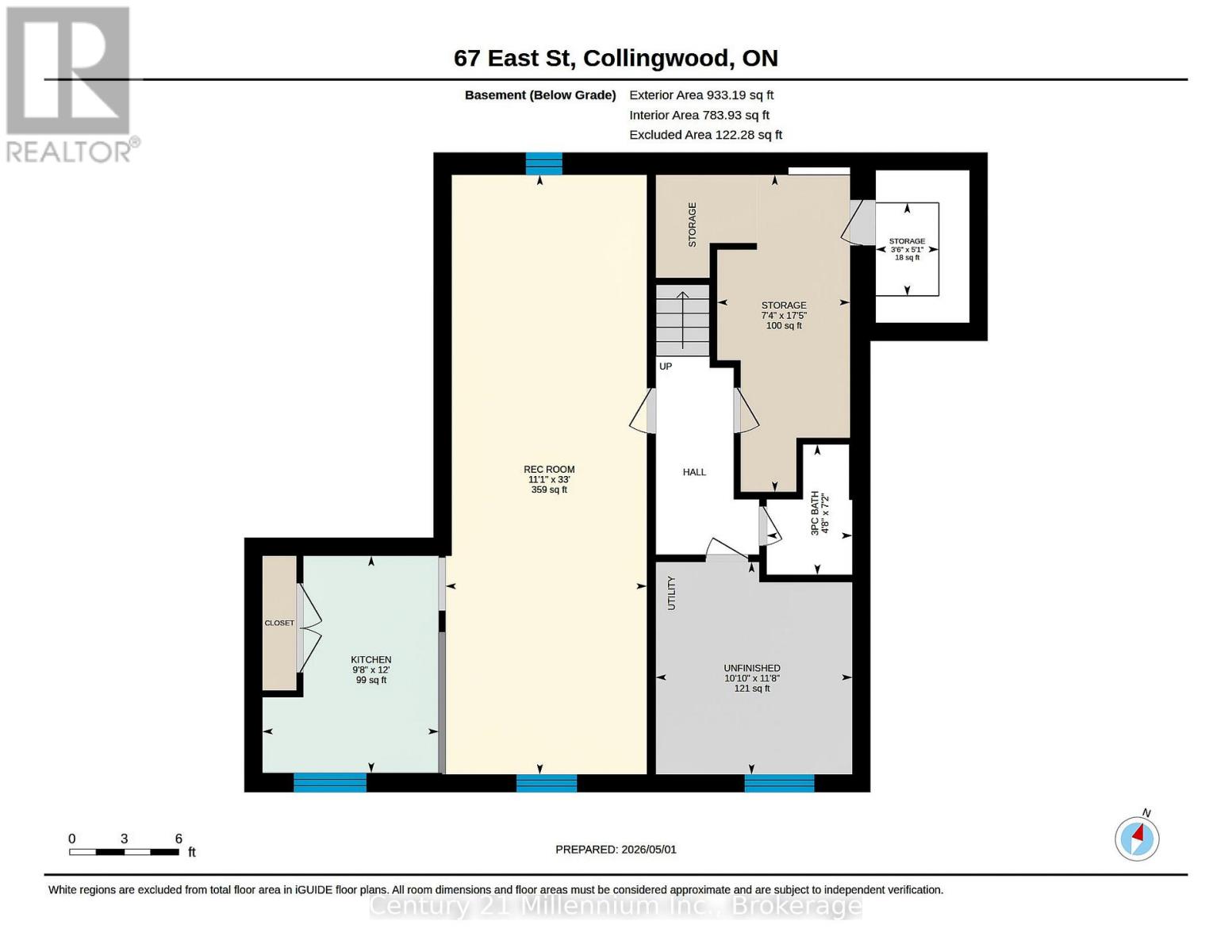 67 East Street E, Collingwood, Ontario  L9Y 3W7 - Photo 30 - S13759122