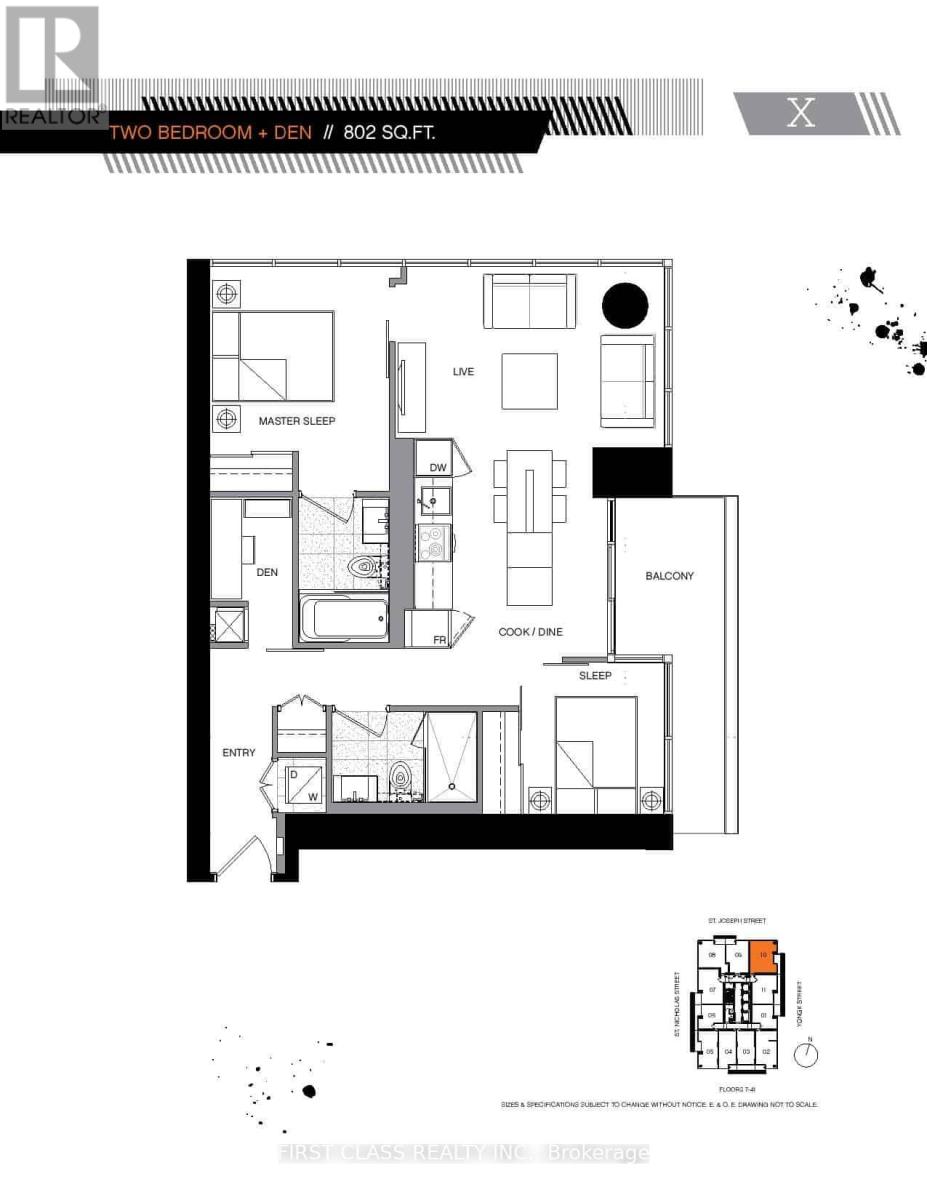 1210 - 5 St. Joseph Street, Toronto, Ontario  M4Y 0B6 - Photo 1 - C13759846