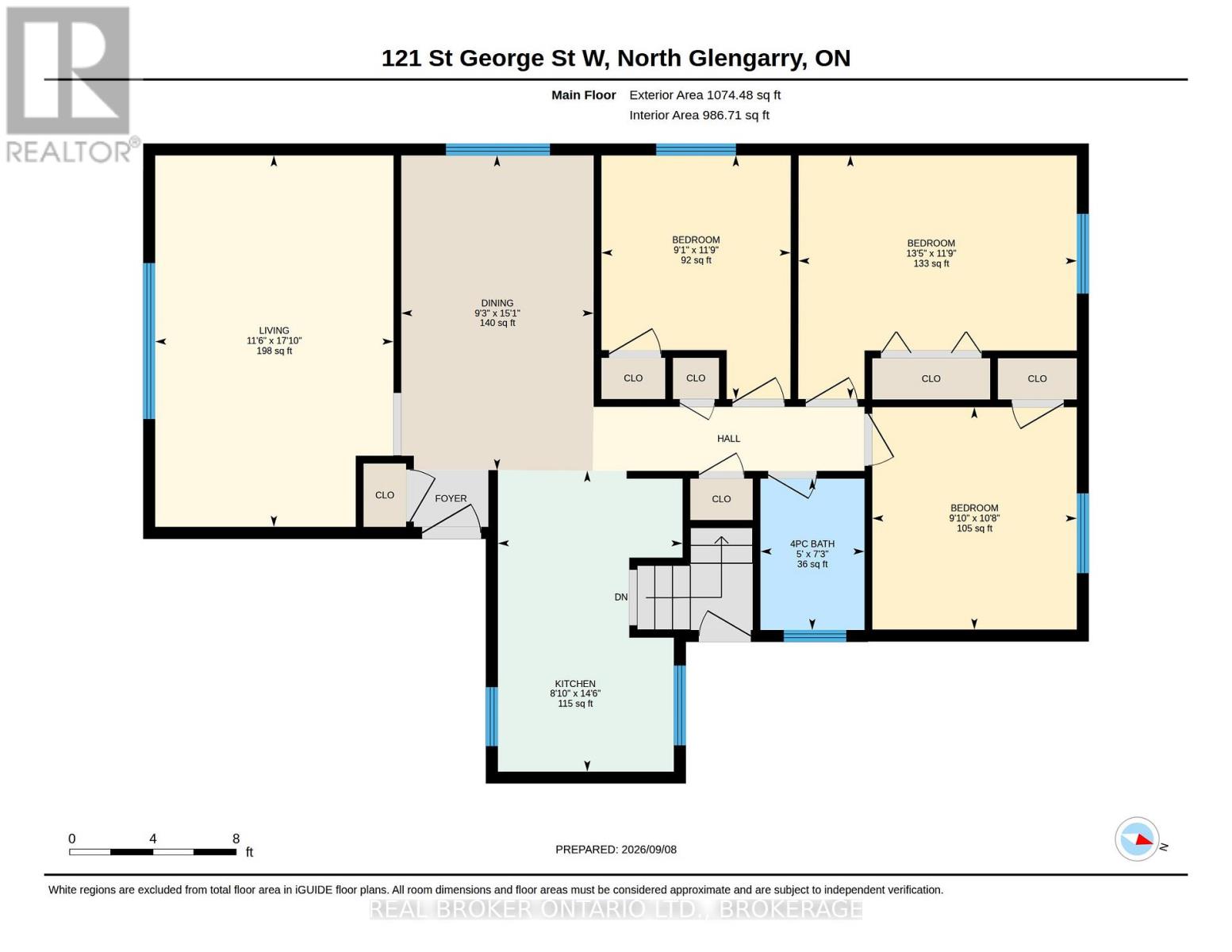 121 St. George Street W, North Glengarry, Ontario  K0C 1A0 - Photo 32 - X13759590