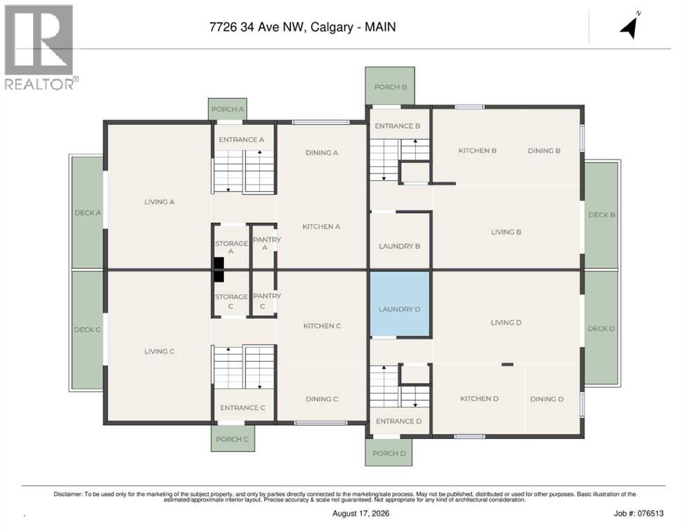 7726 & 7728 34 Avenue NW, Calgary, Alberta  T3B 1N6 - Photo 47 - A2341586
