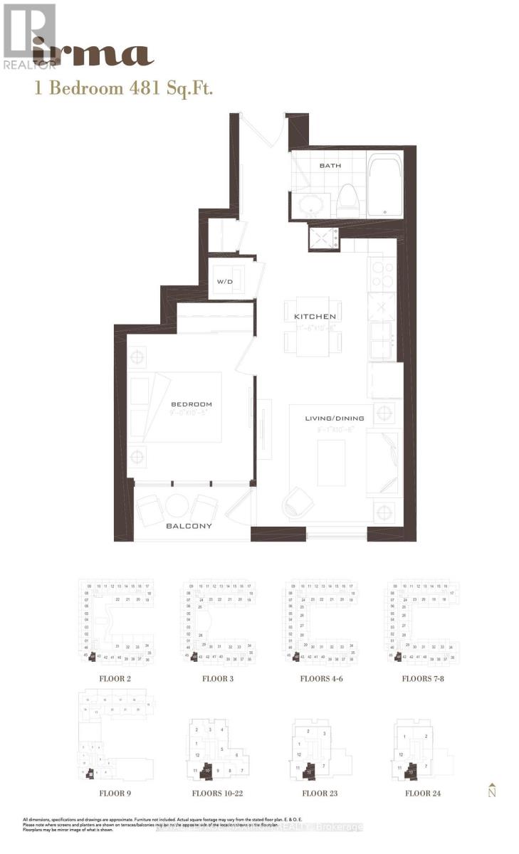 1510 - 830 Lawrence Avenue W, Toronto, Ontario  M6A 0B6 - Photo 43 - W13760364