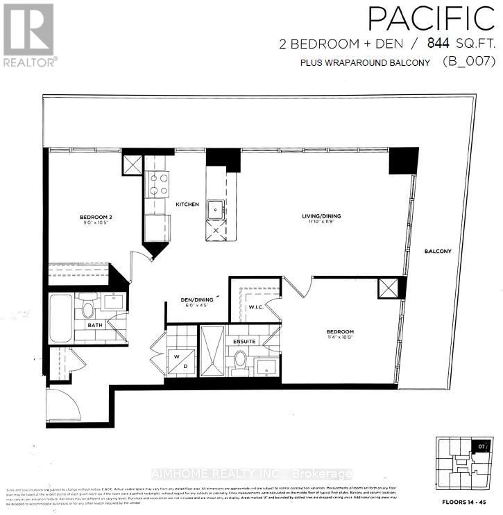 2207 - 20 Shore Breeze Drive, Toronto, Ontario M8V 0C7 - Photo 9 - W13760540