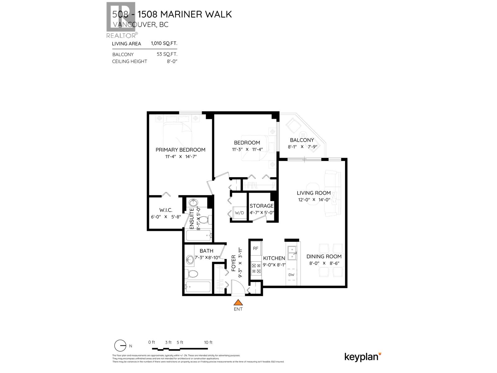 508 1508 Mariner Walk, Vancouver, British Columbia  V6J 4X9 - Photo 26 - R3163012