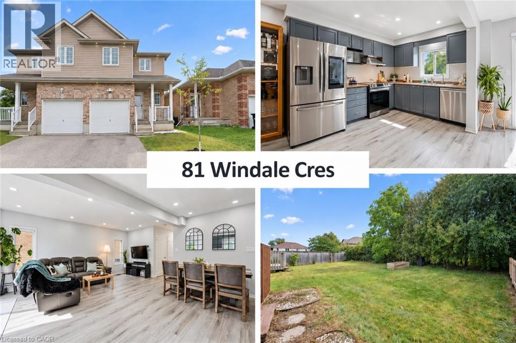 81 WINDALE Crescent, Kitchener, Ontario