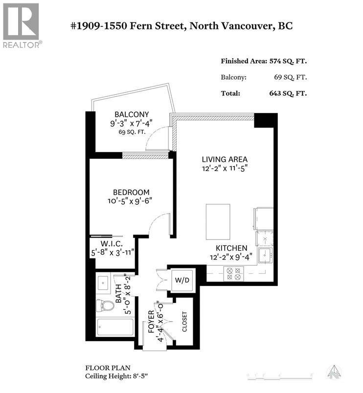 1909 1550 Fern Street, North Vancouver, British Columbia  V7J 0A9 - Photo 40 - R3163070