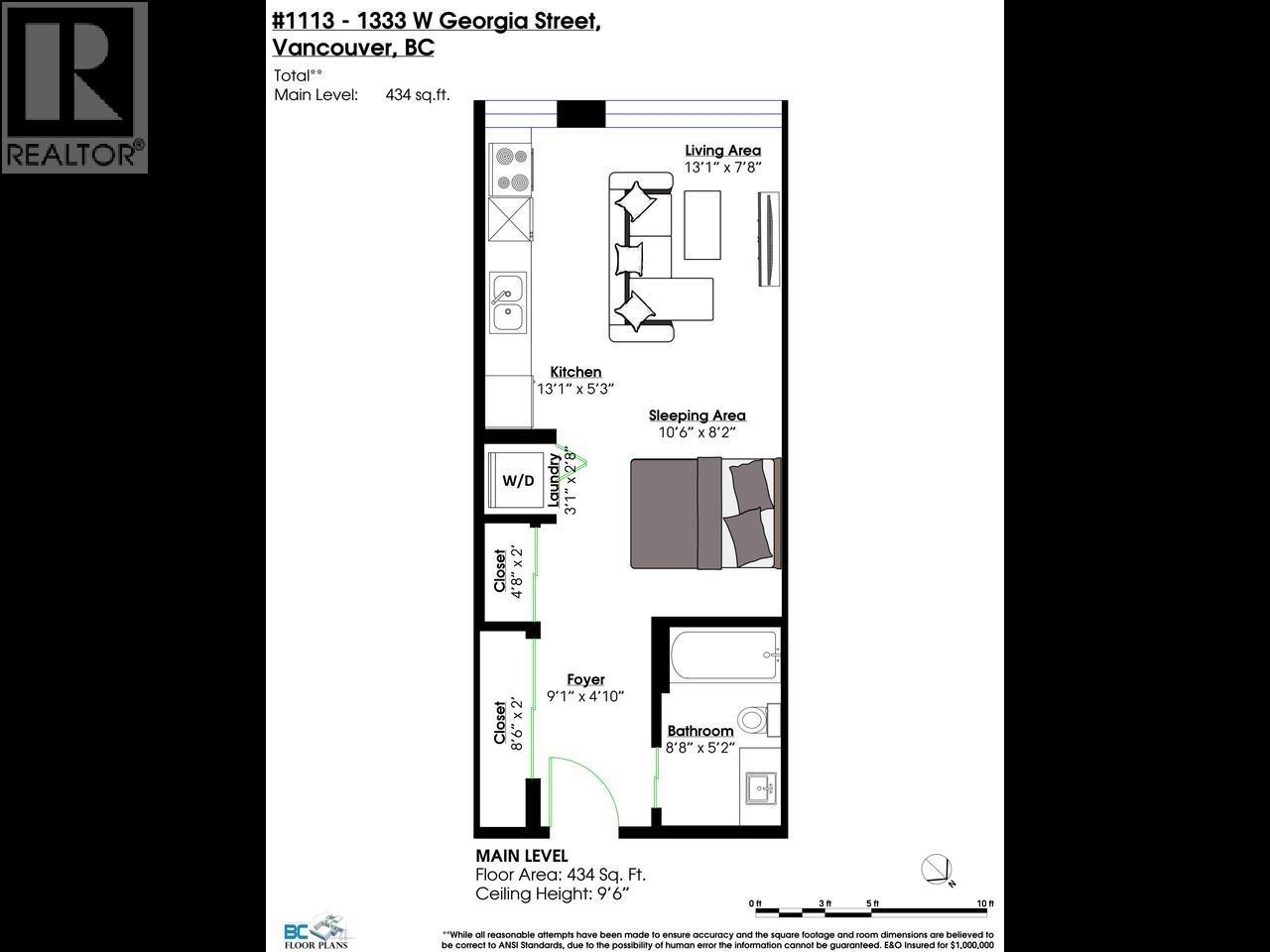 1113 1333 Georgia Street, Vancouver, British Columbia  V6E 4V3 - Photo 21 - R3163193