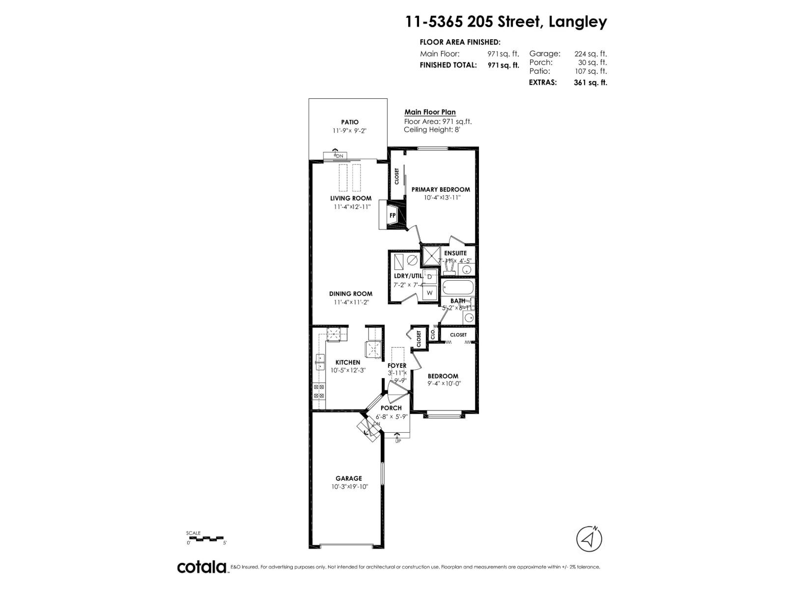 11 5365 205 Street, Langley, British Columbia  V3A 7V7 - Photo 6 - R3163112