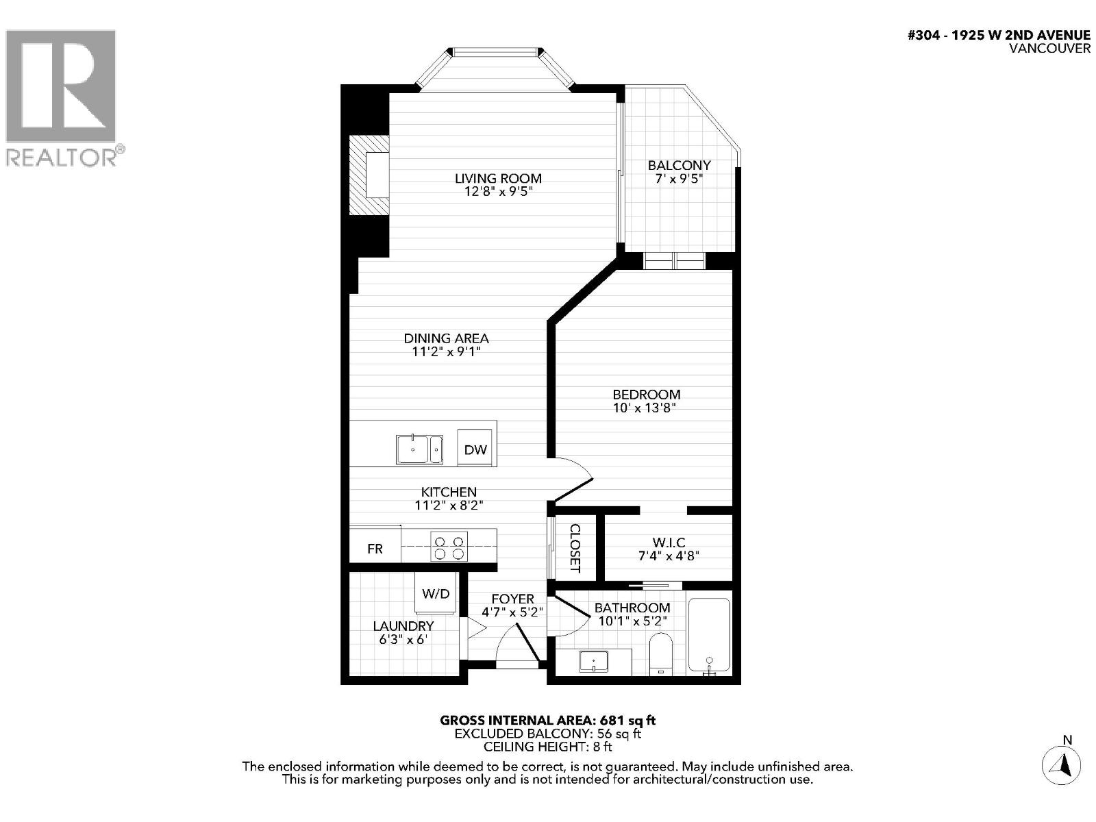 304 1925 W 2nd Avenue, Vancouver, British Columbia  V6J 1J2 - Photo 18 - R3163253