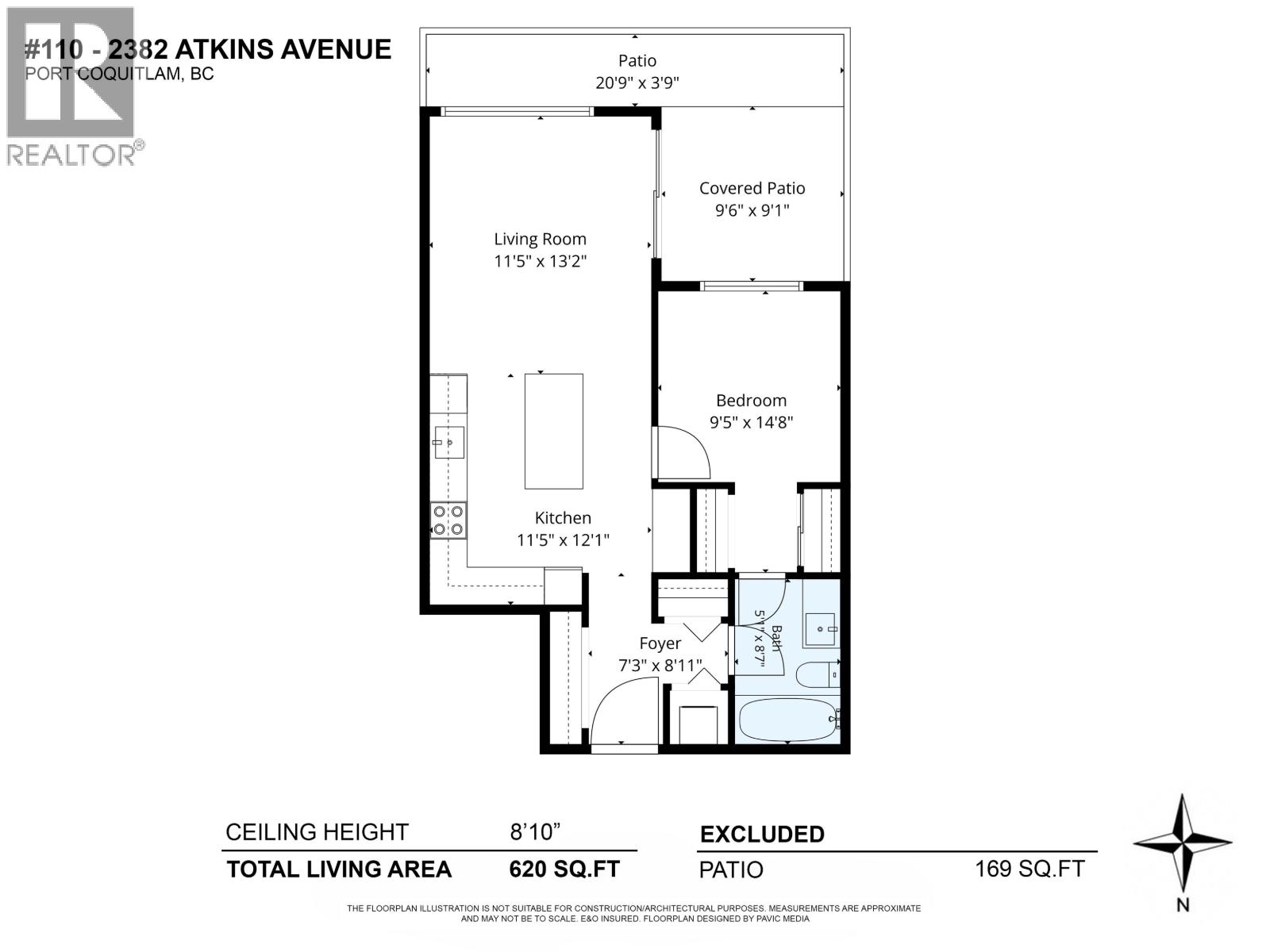 110 2382 Atkins Avenue, Port Coquitlam, British Columbia  V3C 0G7 - Photo 23 - R3163279