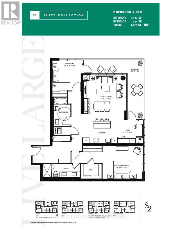 1711 - 1035 Southdown Road, Mississauga, Ontario  L5J 0A2 - Photo 40 - W13762206