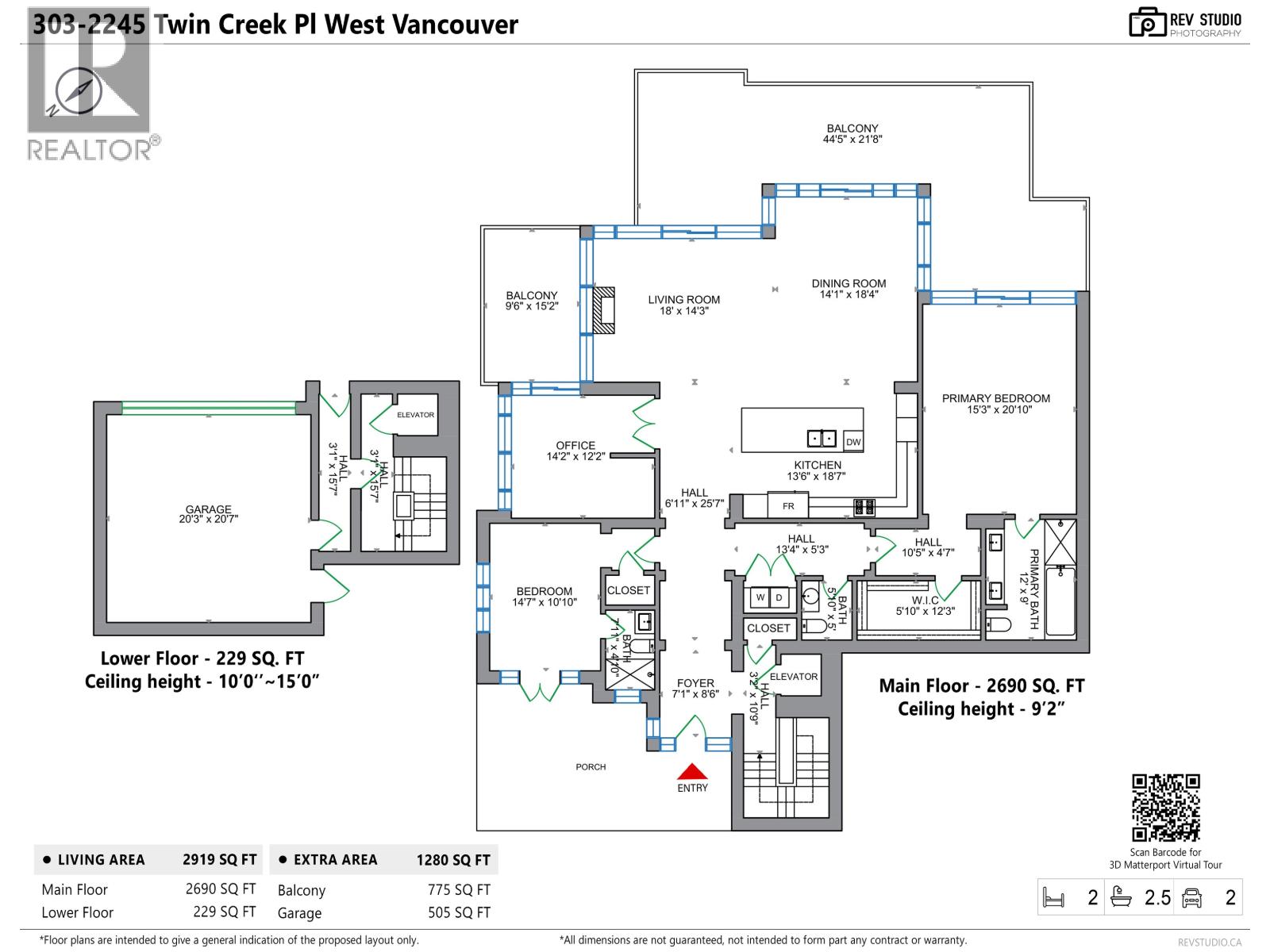 303 2245 Twin Creek Place, West Vancouver, British Columbia  V7S 3K4 - Photo 36 - R3163318