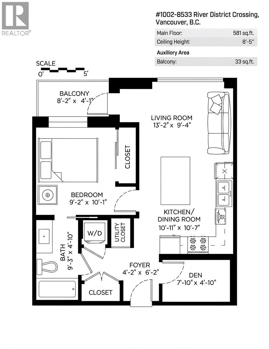 1002 8533 River District Crossing, Vancouver, British Columbia  V5S 0H2 - Photo 16 - R3163329