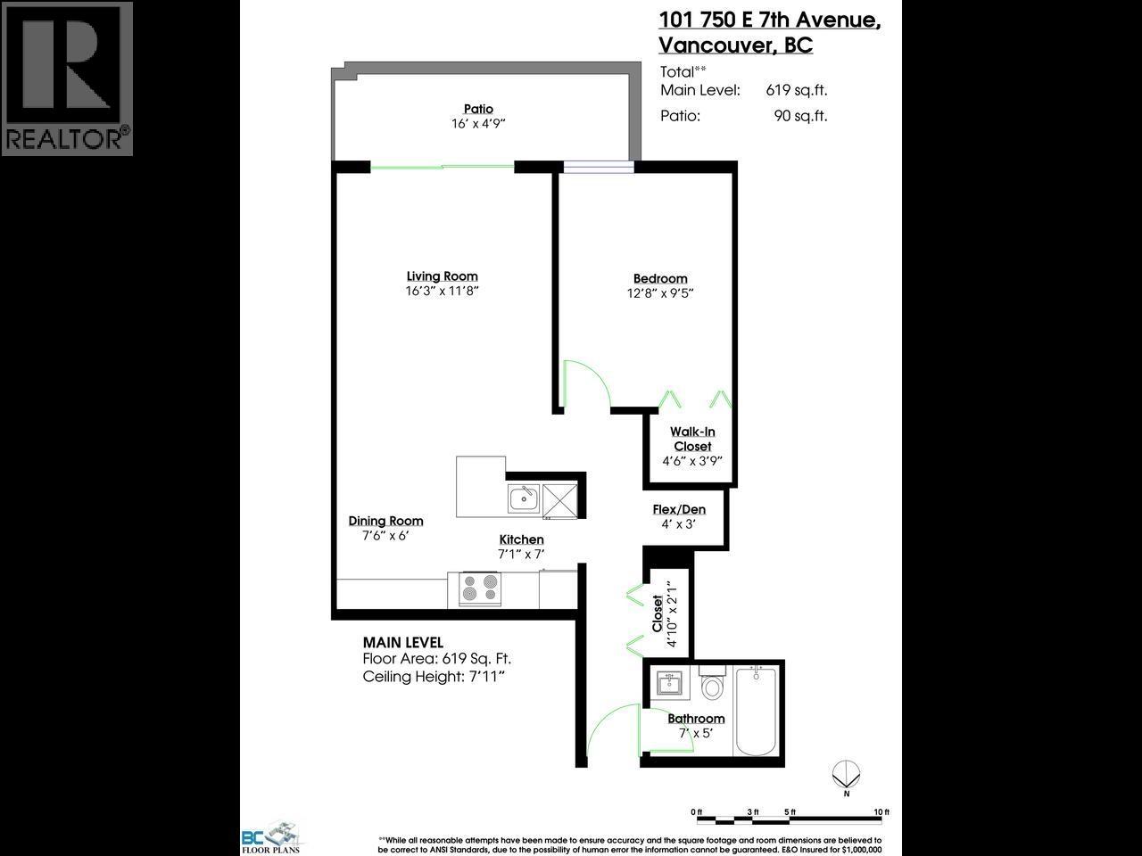 101 750 E 7th Avenue, Vancouver, British Columbia  V5T 4H5 - Photo 21 - R3163342