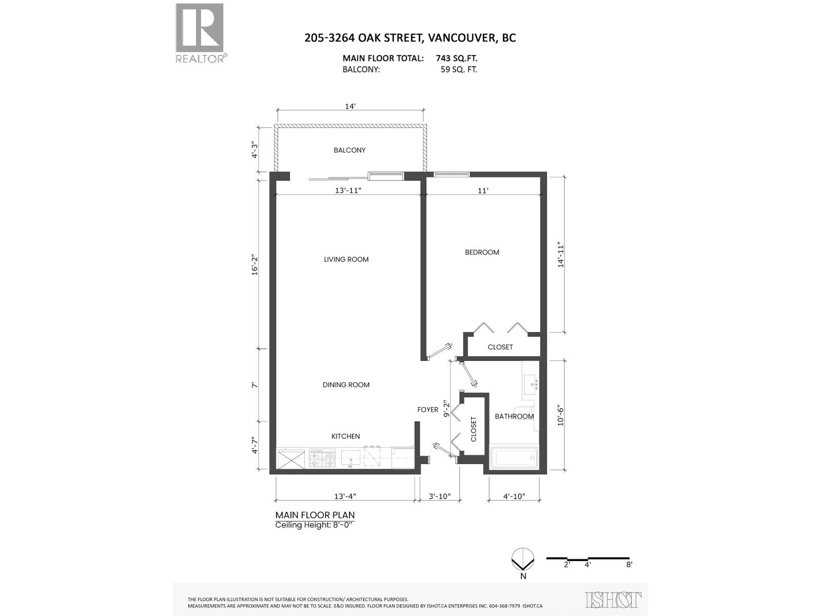 205 3264 Oak Street, Vancouver, British Columbia  V6H 2L3 - Photo 25 - R3163573