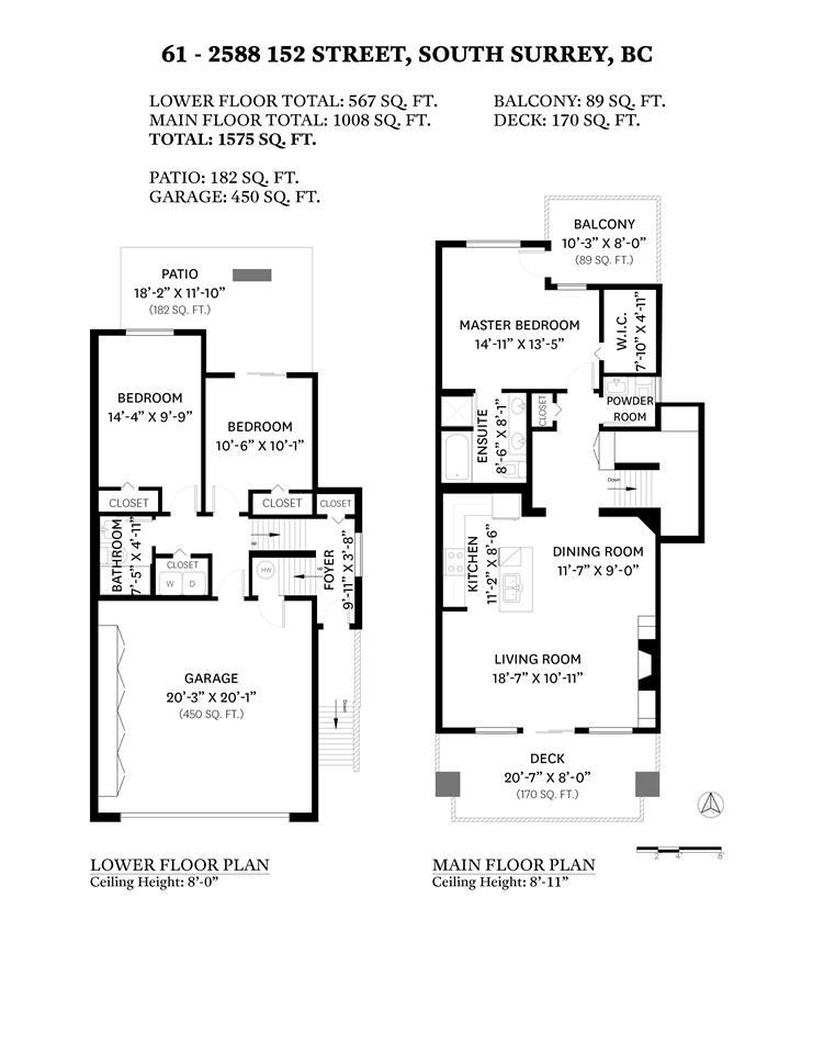 61 2588 152 Street, Surrey, British Columbia  V4P 3H9 - Photo 12 - R3163388