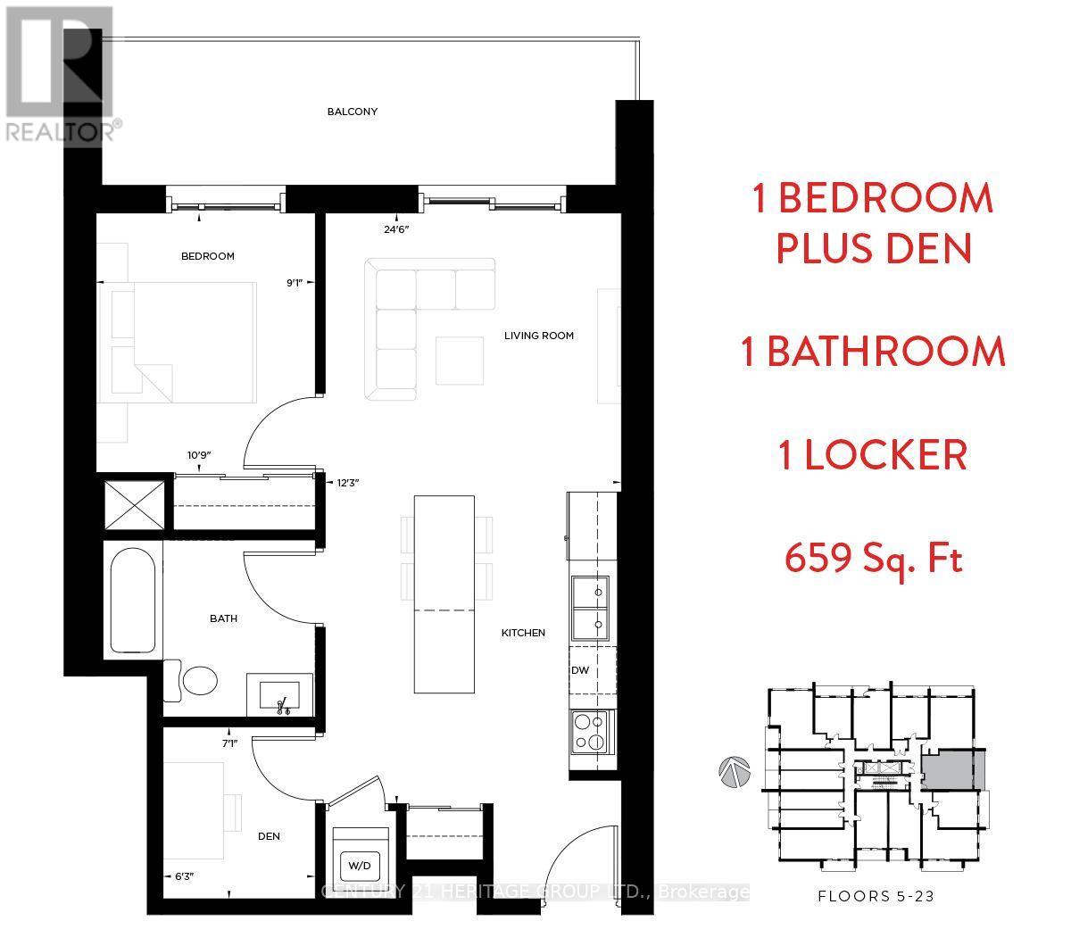 1512 - 15 Queen Street S, Hamilton (Central), Ontario  L8P 0C6 - Photo 2 - X13769822